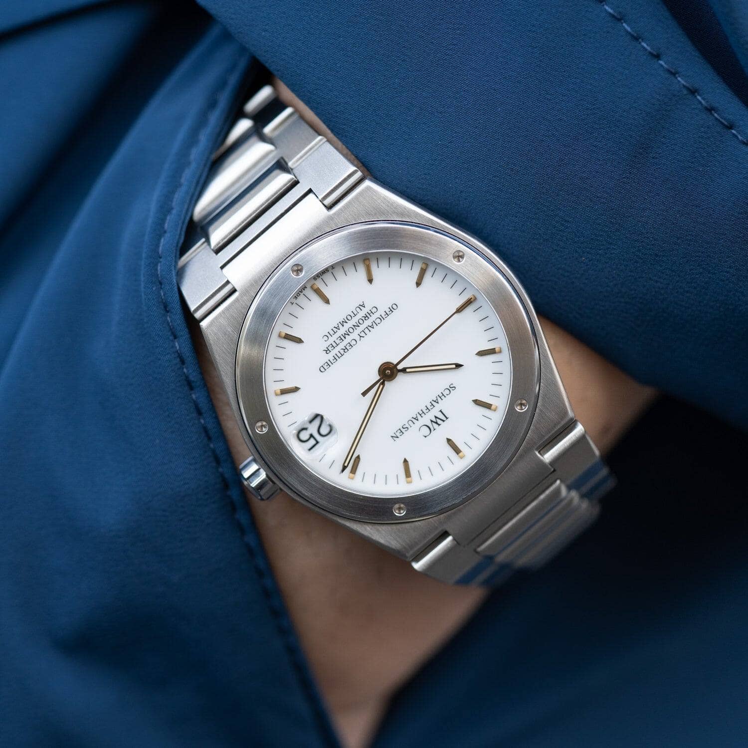 IWC インヂュニア 3521 ホワイト - Arbitro