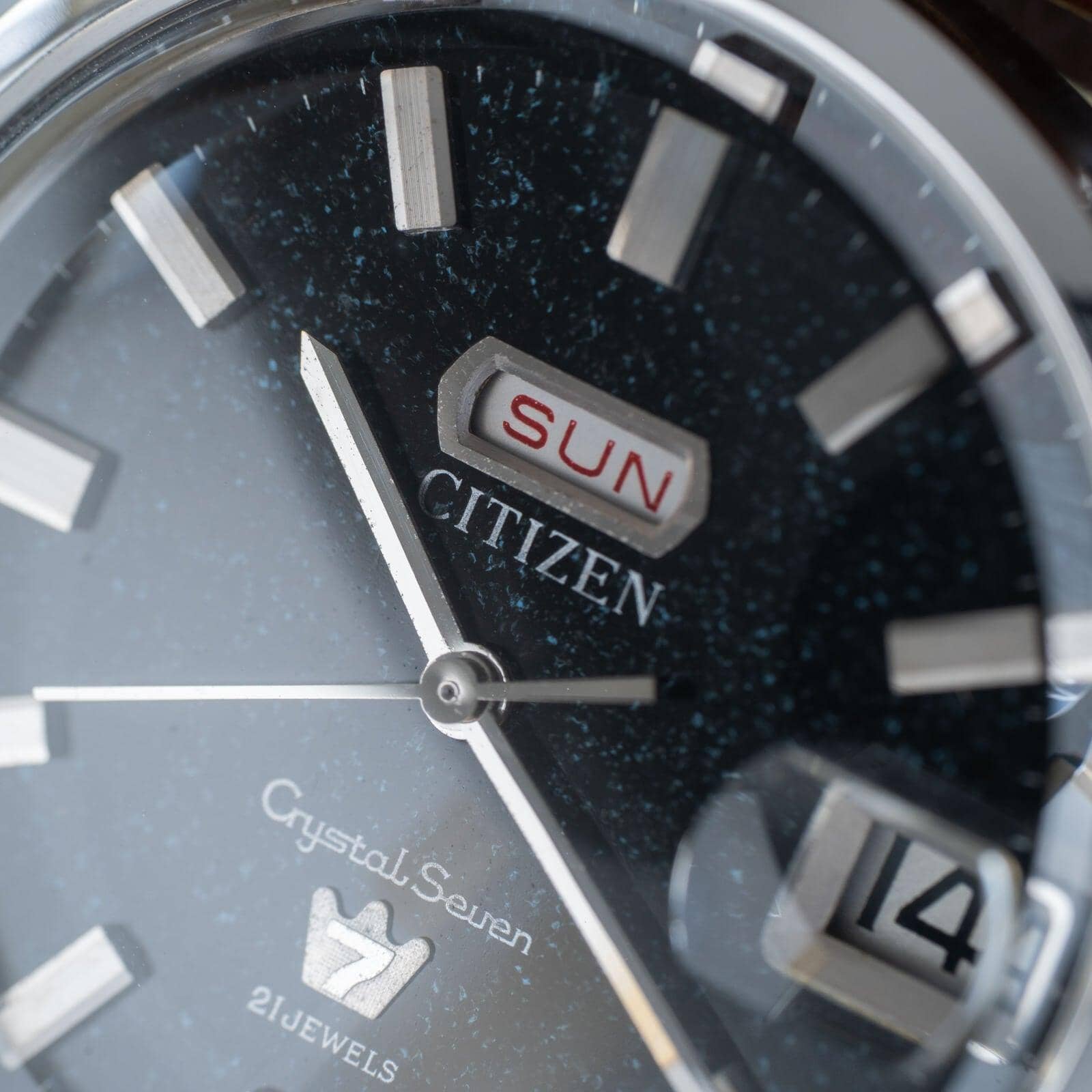 CITIZEN Crystal Seven Star Dust Dial 1960s - Arbitro