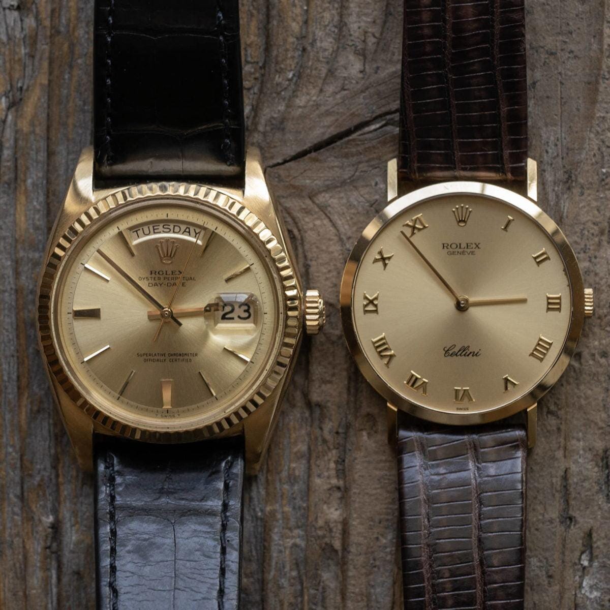 ROLEX Day Date 1803/8 YG 1960s - Arbitro