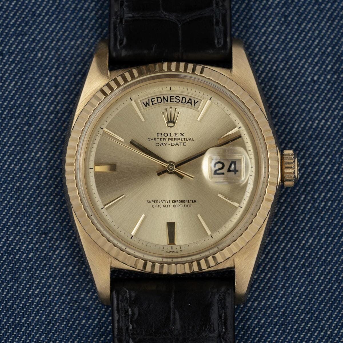 ROLEX Day Date 1803/8 YG 1960s - Arbitro