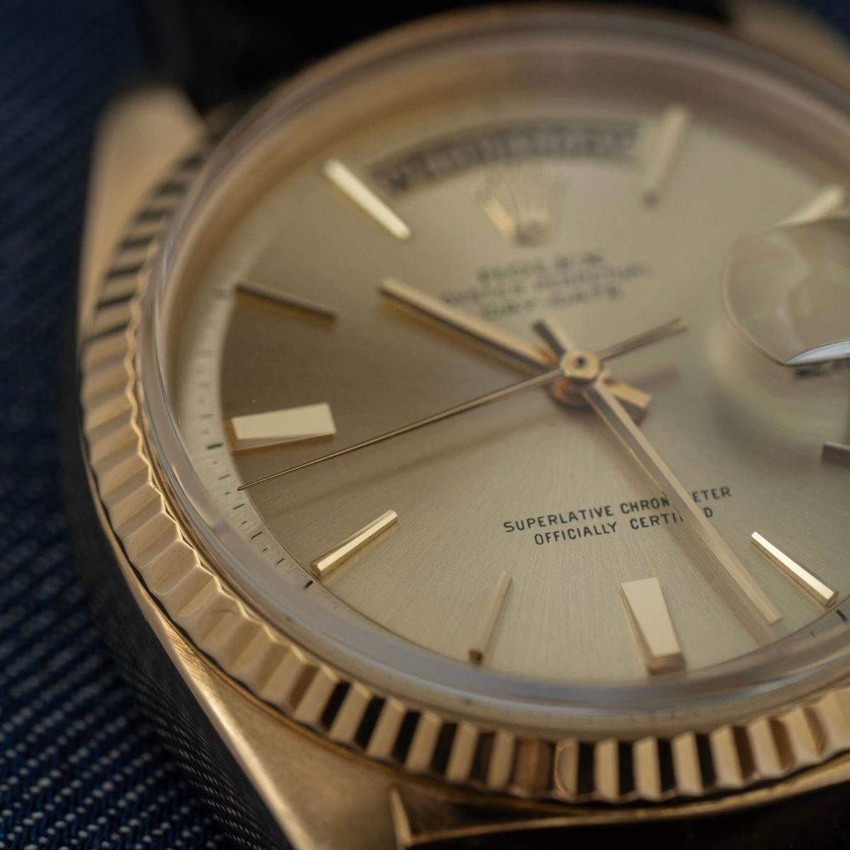 ROLEX Day Date 1803/8 YG 1960s - Arbitro