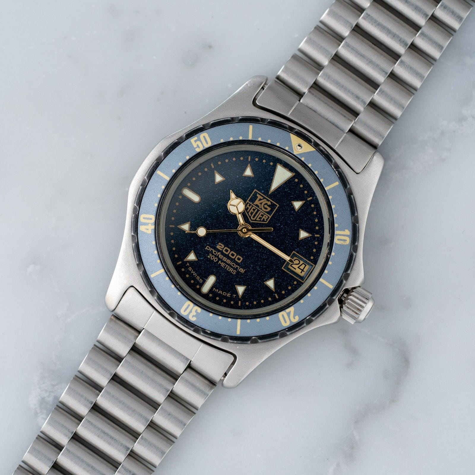 TAG HEUER 2000 Professional 972.613 Moondust Dial - Arbitro