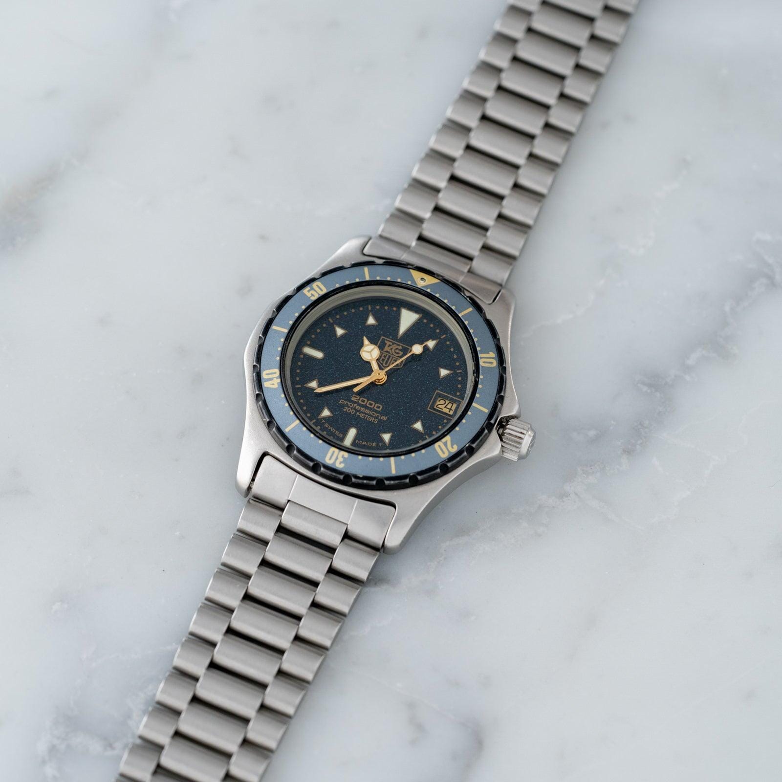 TAG HEUER 2000 Professional 972.613 Moondust Dial - Arbitro