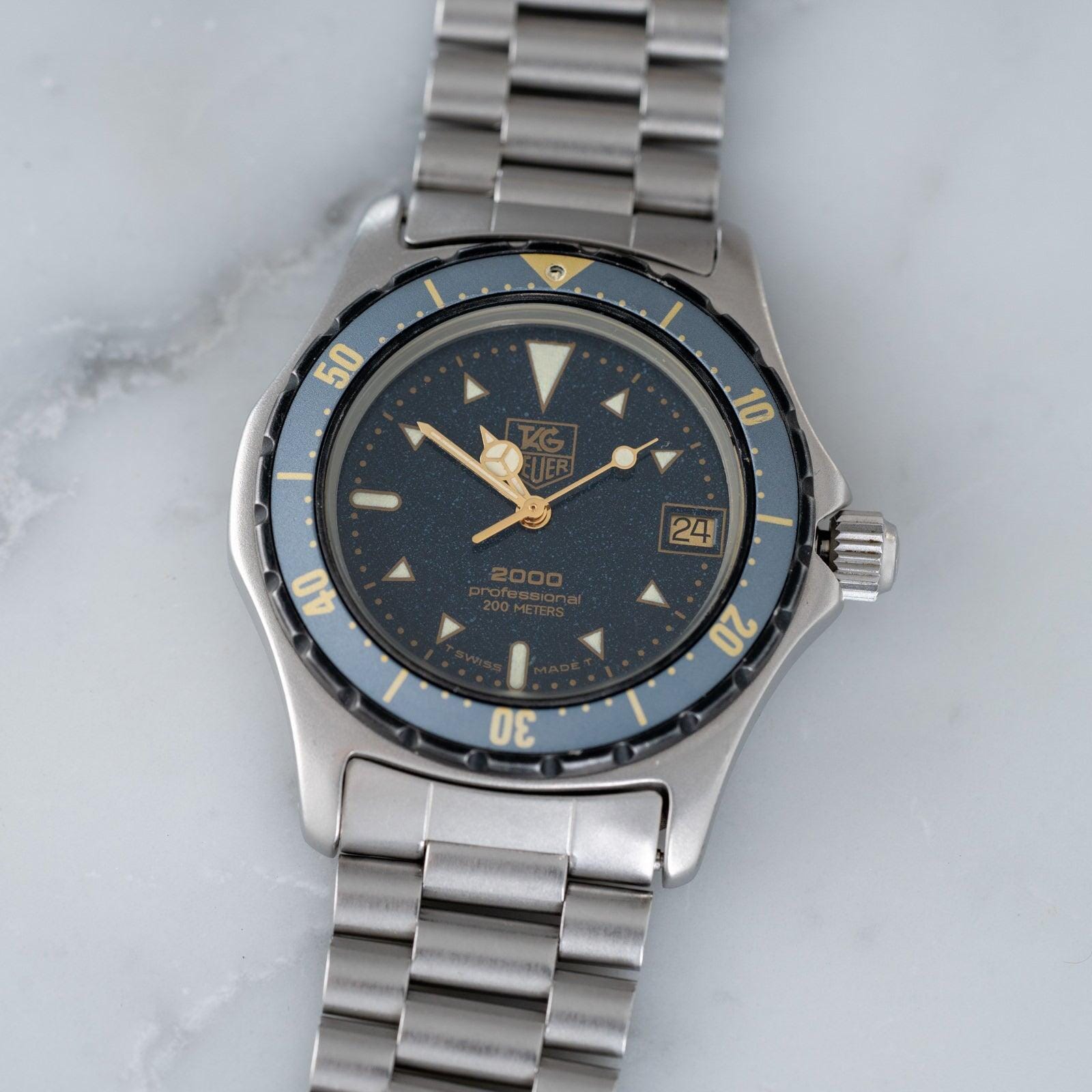 TAG HEUER 2000 Professional 972.613 Moondust Dial - Arbitro