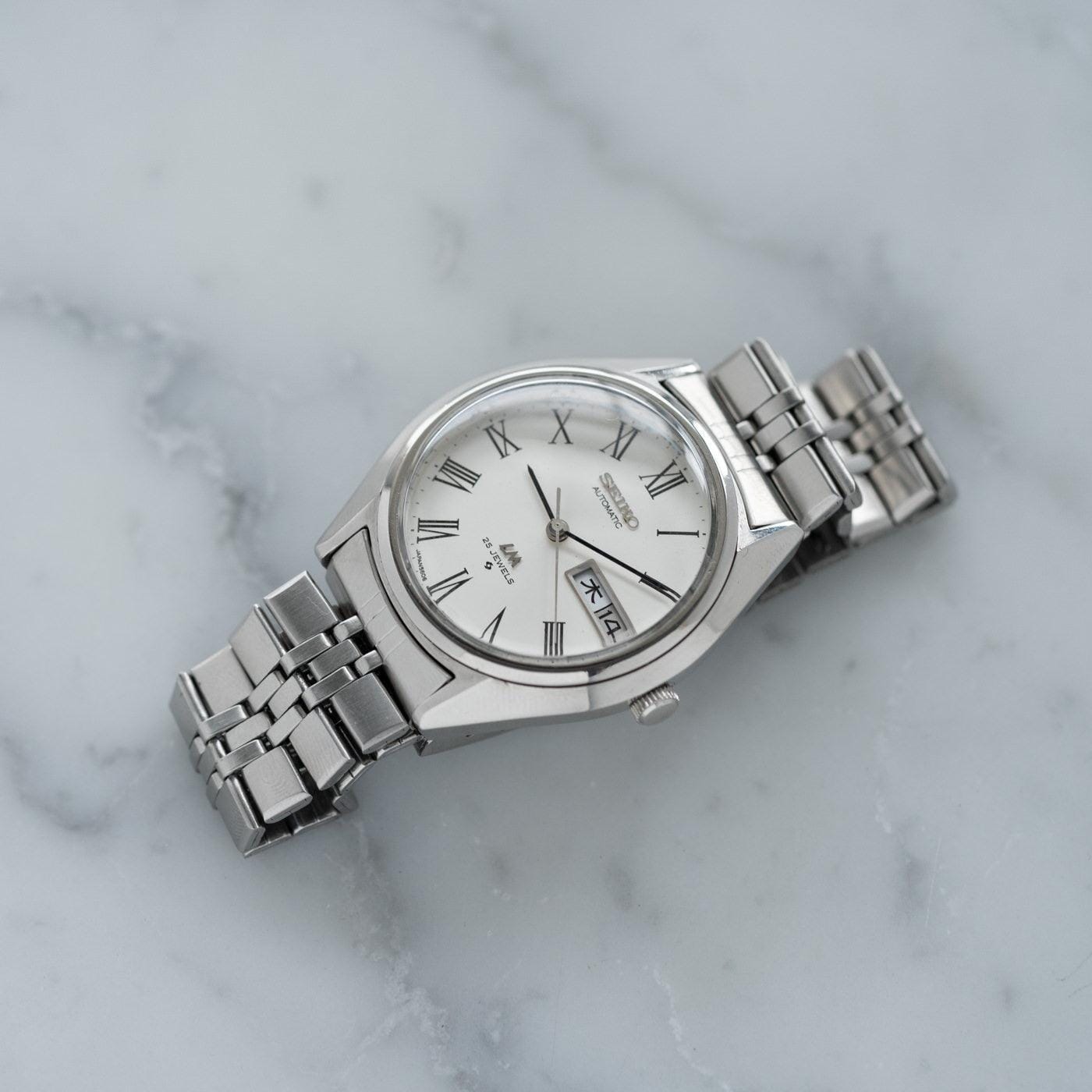 SEIKO Lord Matic 5606-8031 Roman Dial 1970s - Arbitro