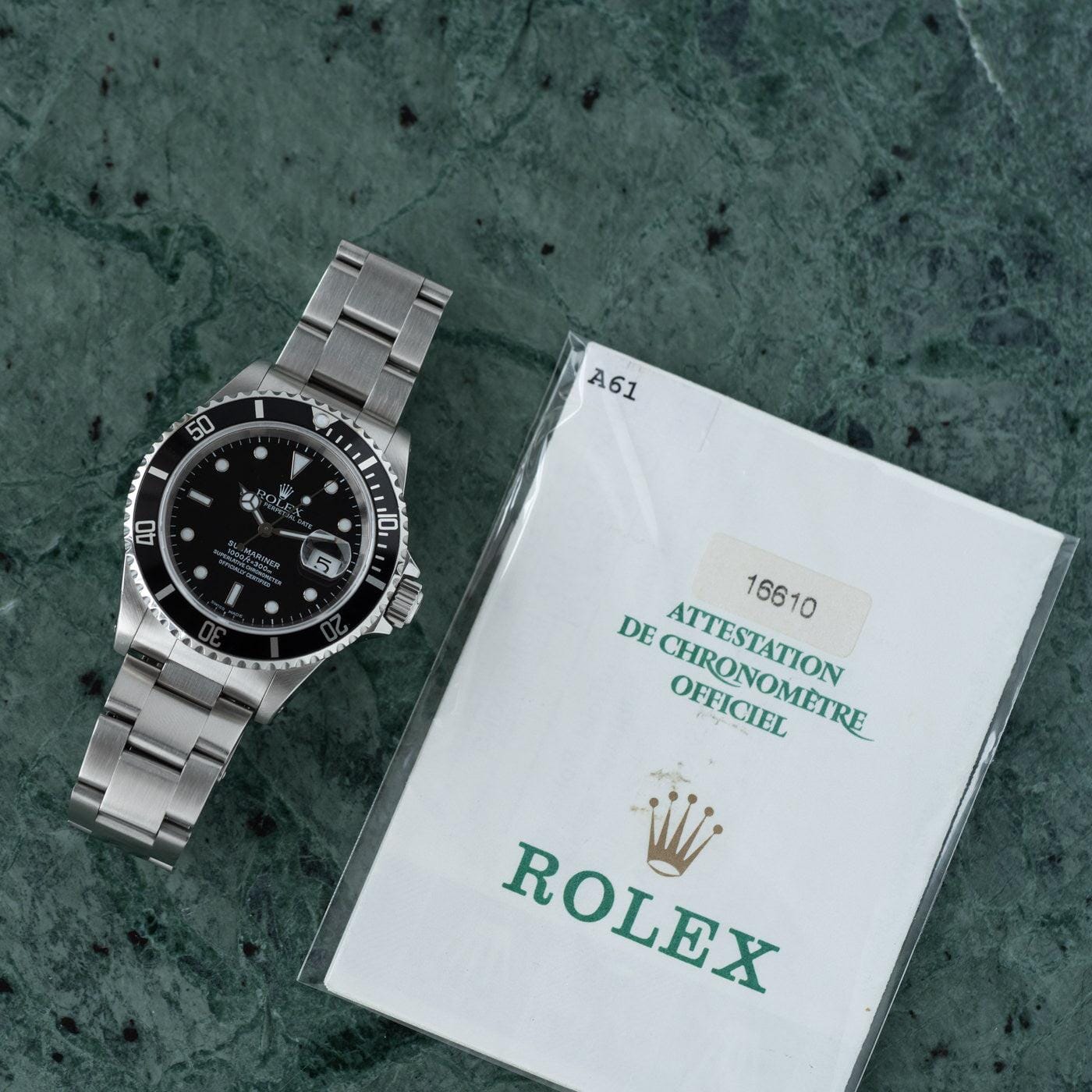 ROLEX Submariner Date 16610 - Arbitro
