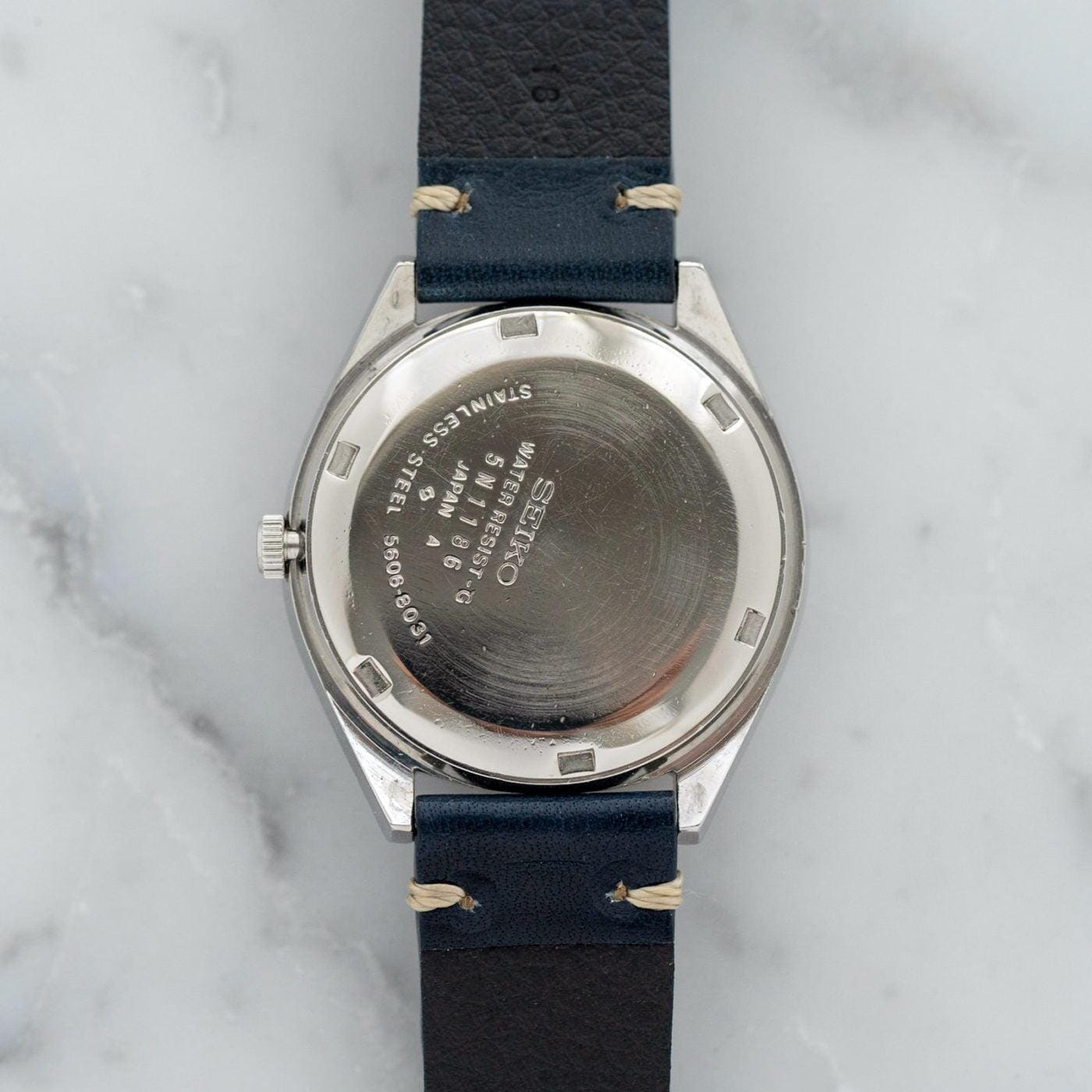 SEIKO Lord Matic 5606-8031 Roman Dial 1970s - Arbitro
