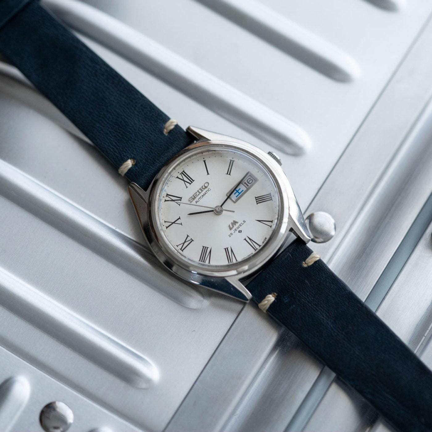 SEIKO Lord Matic 5606-8031 Roman Dial 1970s - Arbitro