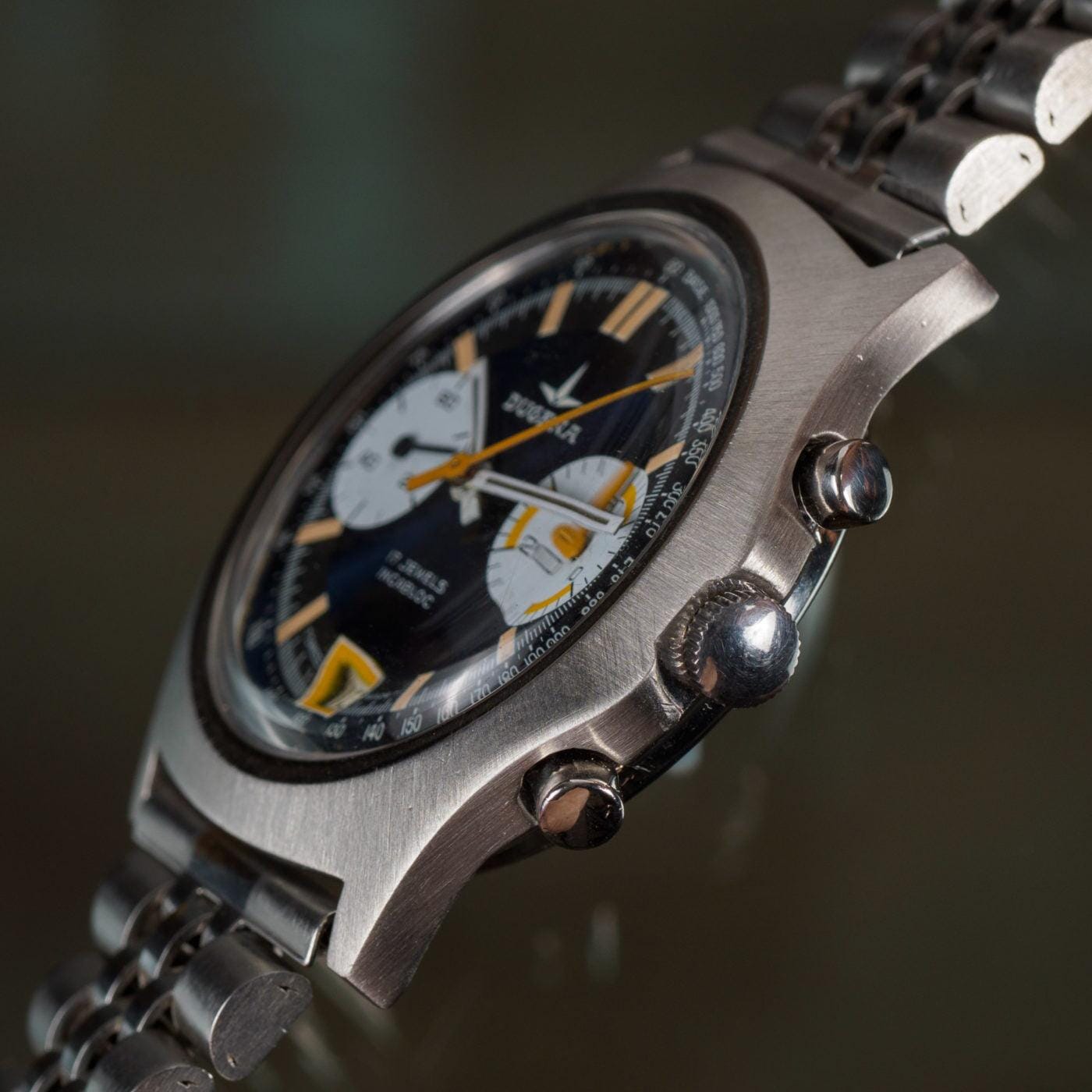 DUGENA Chronograph Valjoux7734 1970s - Arbitro