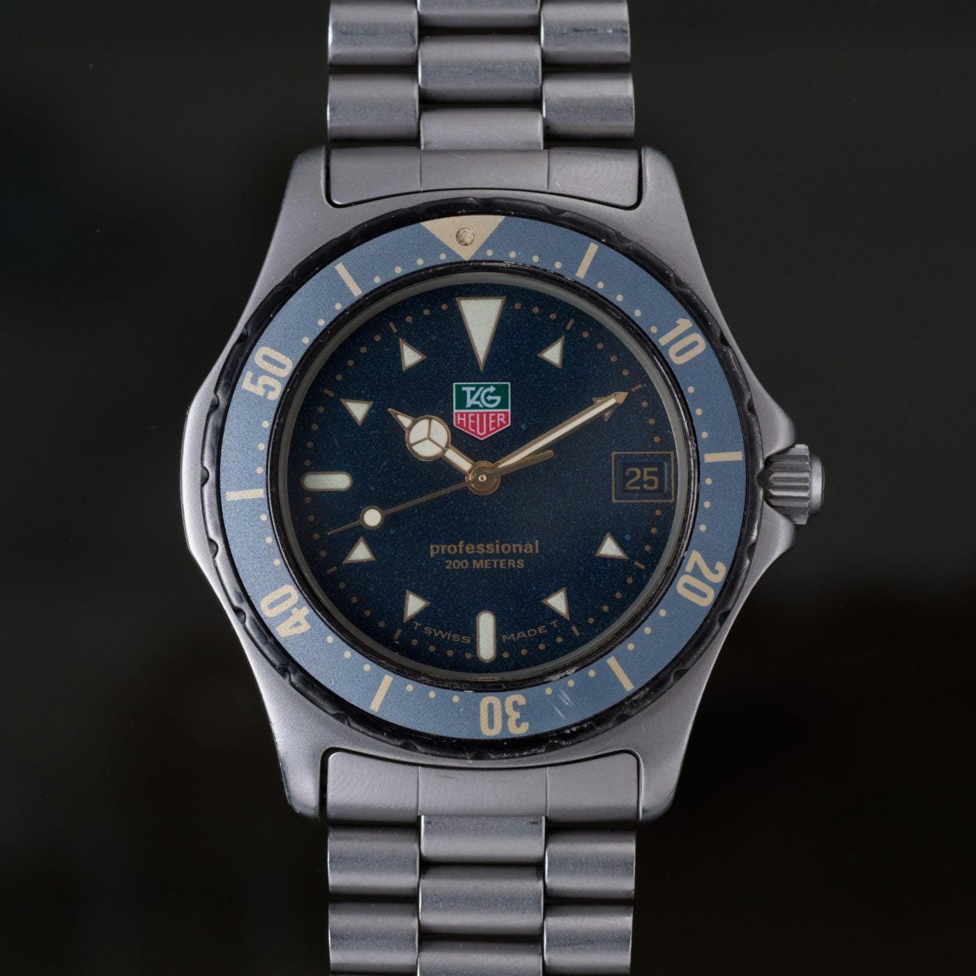 TAG HEUER Diver 972.606 1980s - Arbitro