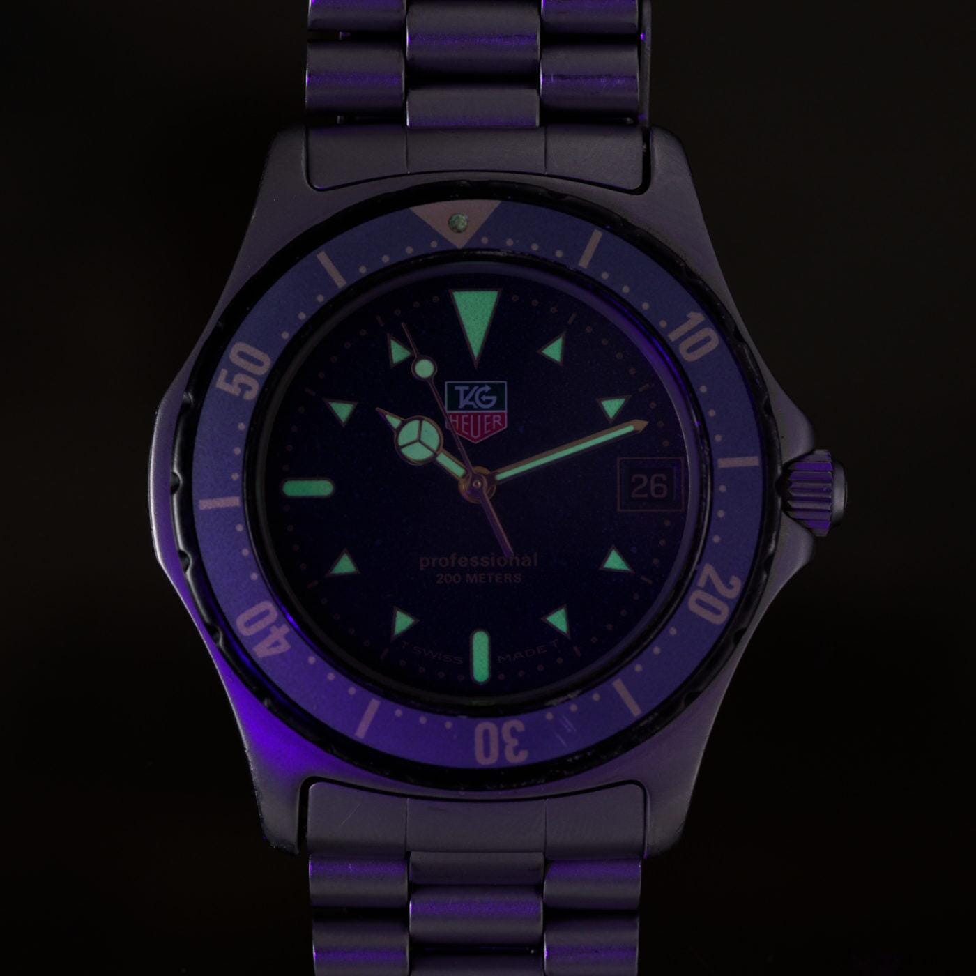 TAG HEUER Diver 972.606 1980s - Arbitro