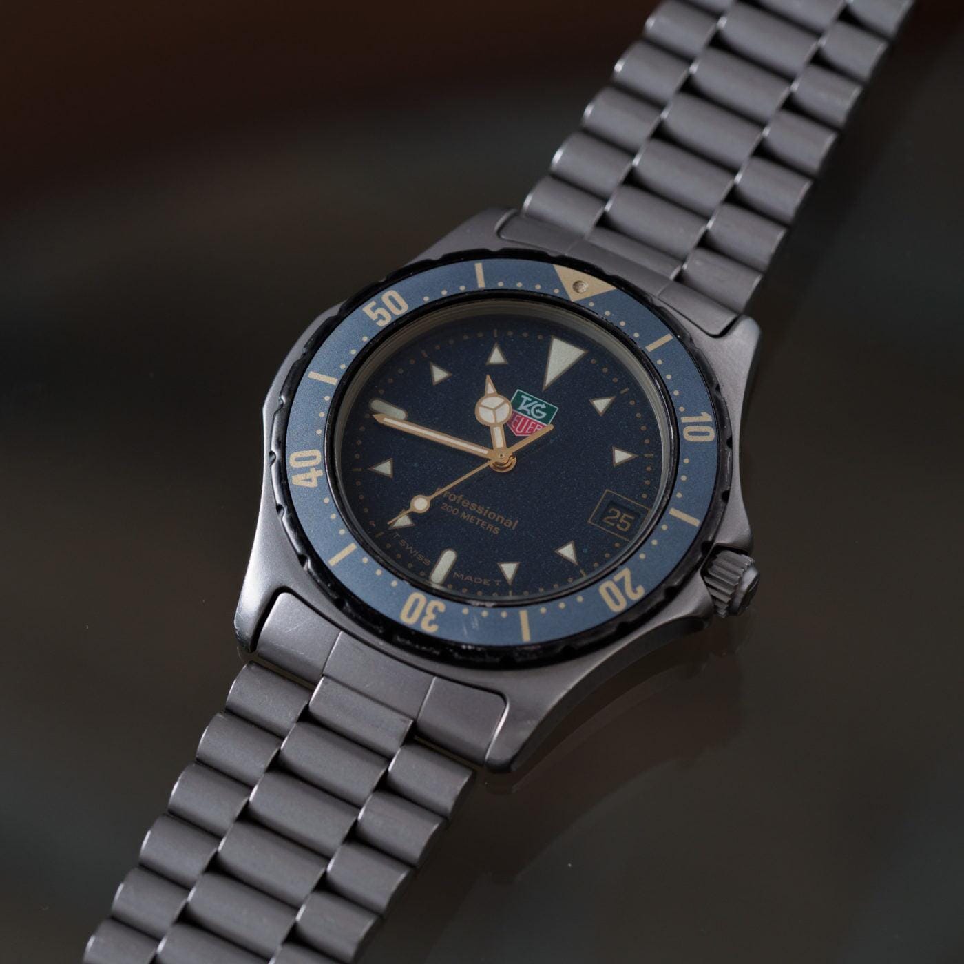 TAG HEUER Diver 972.606 1980s - Arbitro