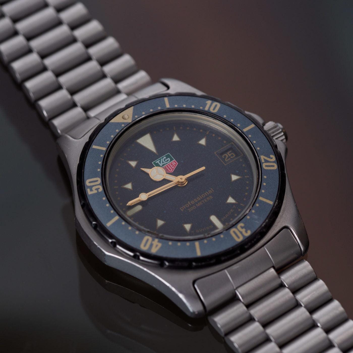 TAG HEUER Diver 972.606 1980s - Arbitro