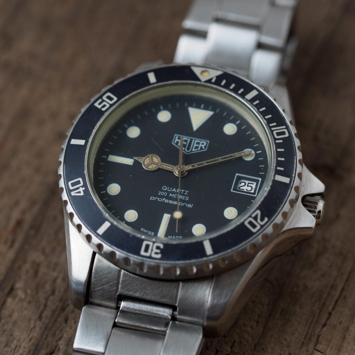 HEUER Diver 980.013 1980s - Arbitro