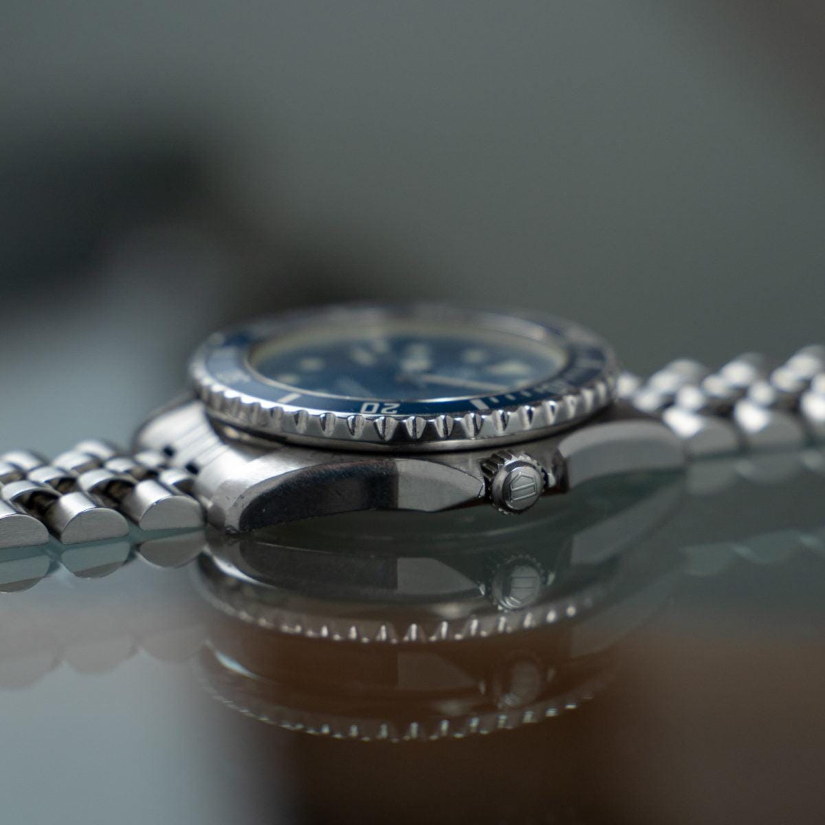 TAG HEUER Diver 980.613D Blue Dial 1980s - Arbitro