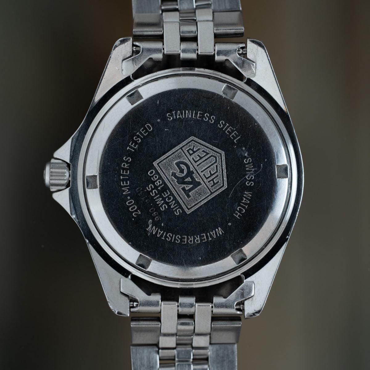 TAG HEUER Diver 980.613D Blue Dial 1980s - Arbitro