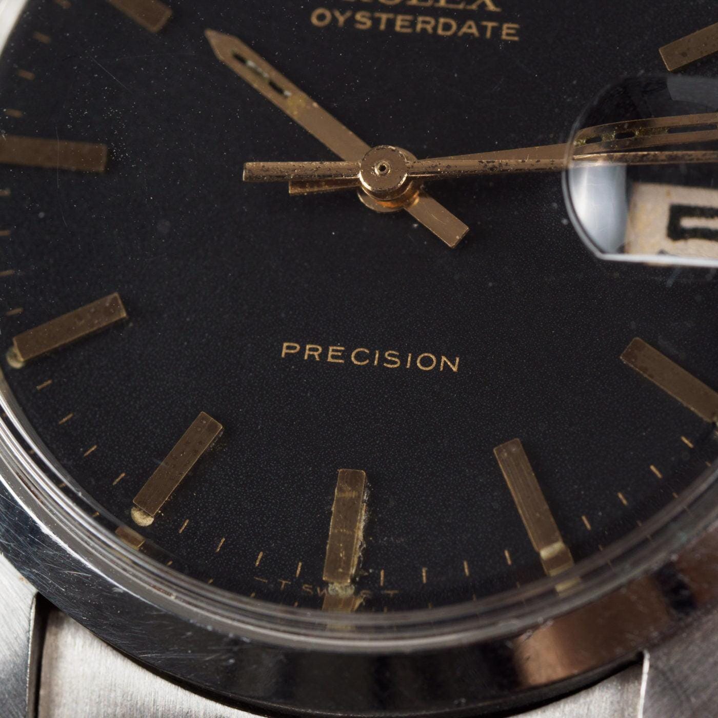 ROLEX Oysterdate Precision 6694 Black Dial - Arbitro
