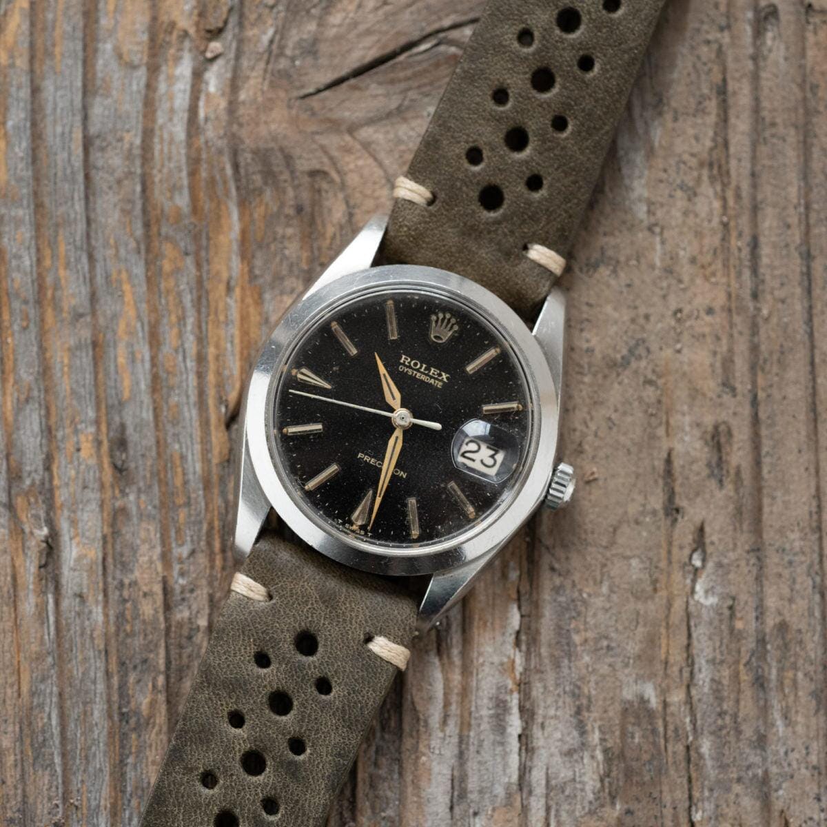 ROLEX Oysterdate Precision 6694 Gilt Dial 1960s - Arbitro