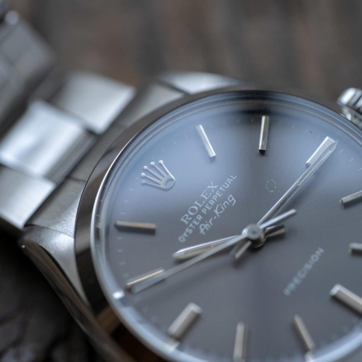 ROLEX Air-King 5500 Grey Dial 1970s - Arbitro