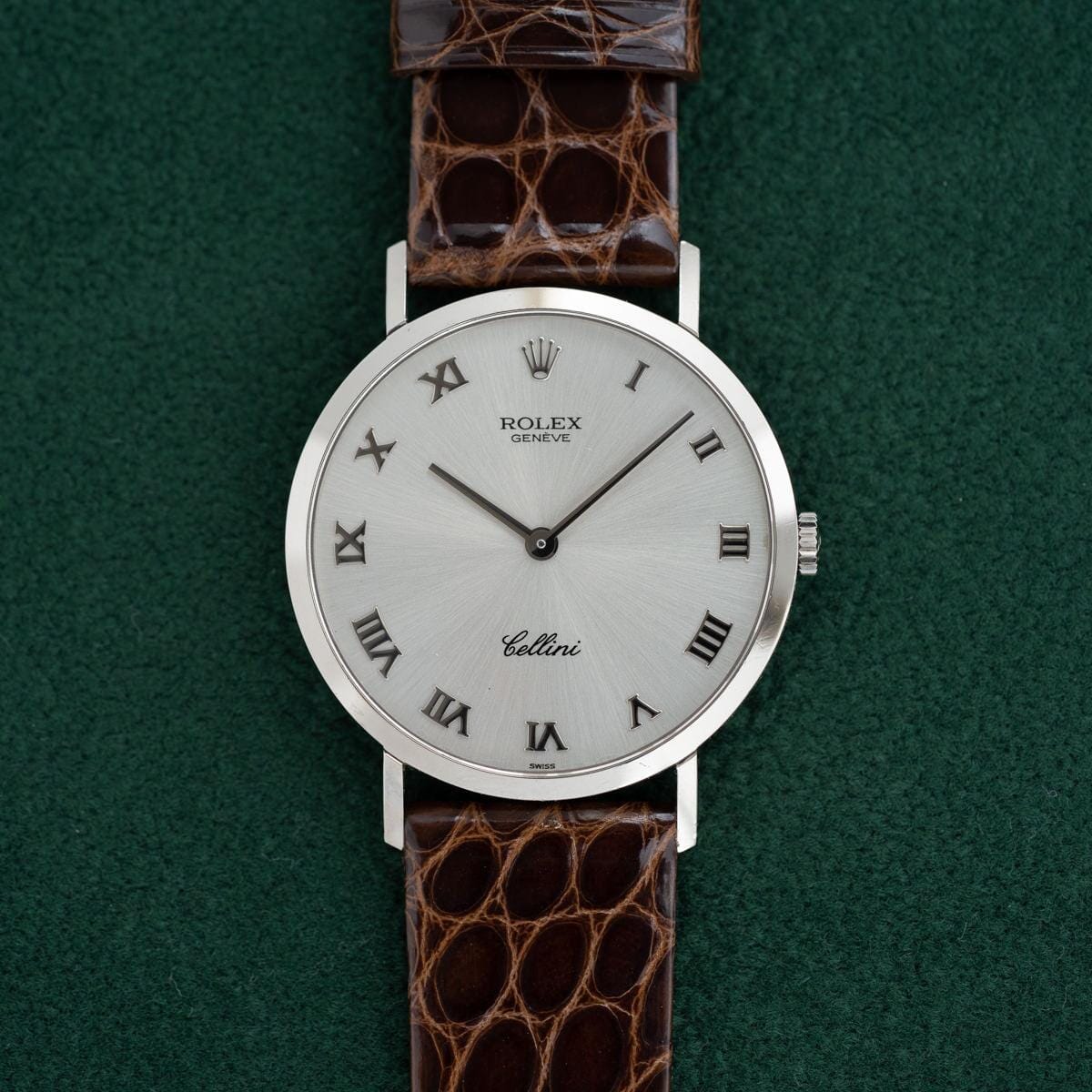 ROLEX Cellini 4112 WG Roman Dial 1990s - Arbitro