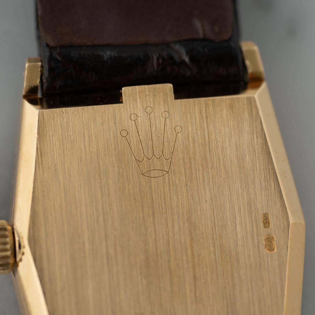 ROLEX Cellini 4122 YG Mahogany Dial - Arbitro