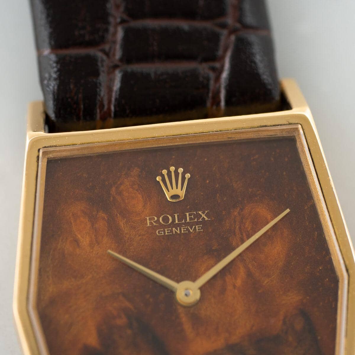 ROLEX Cellini 4122 YG Mahogany Dial - Arbitro