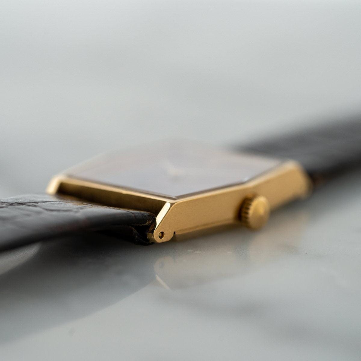 ROLEX Cellini 4122 YG Mahogany Dial - Arbitro