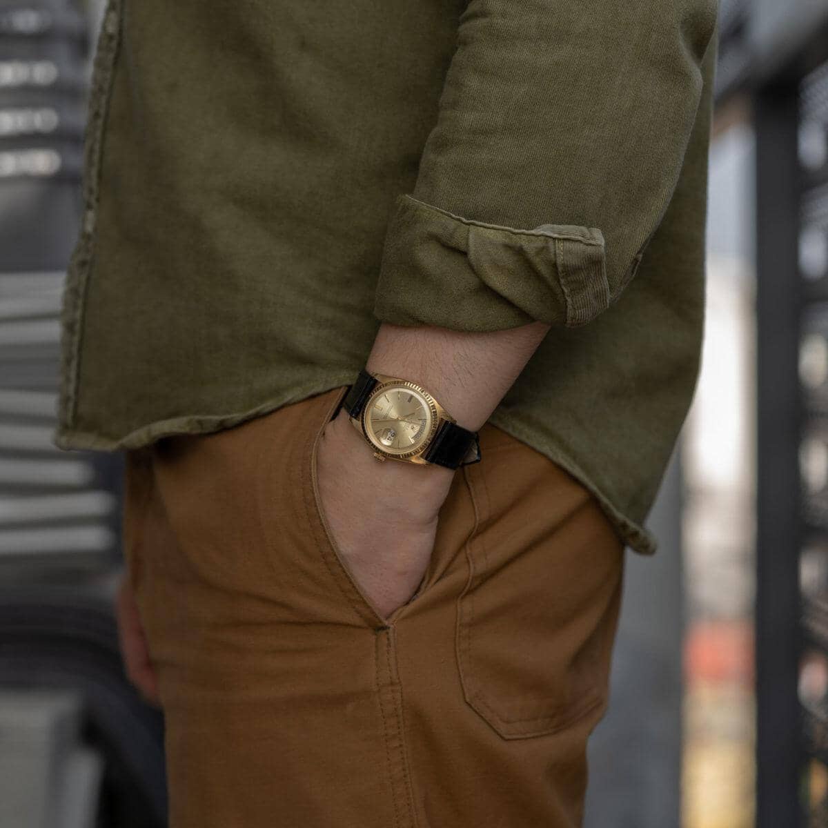 ROLEX Day Date 1803/8 YG 1960s - Arbitro