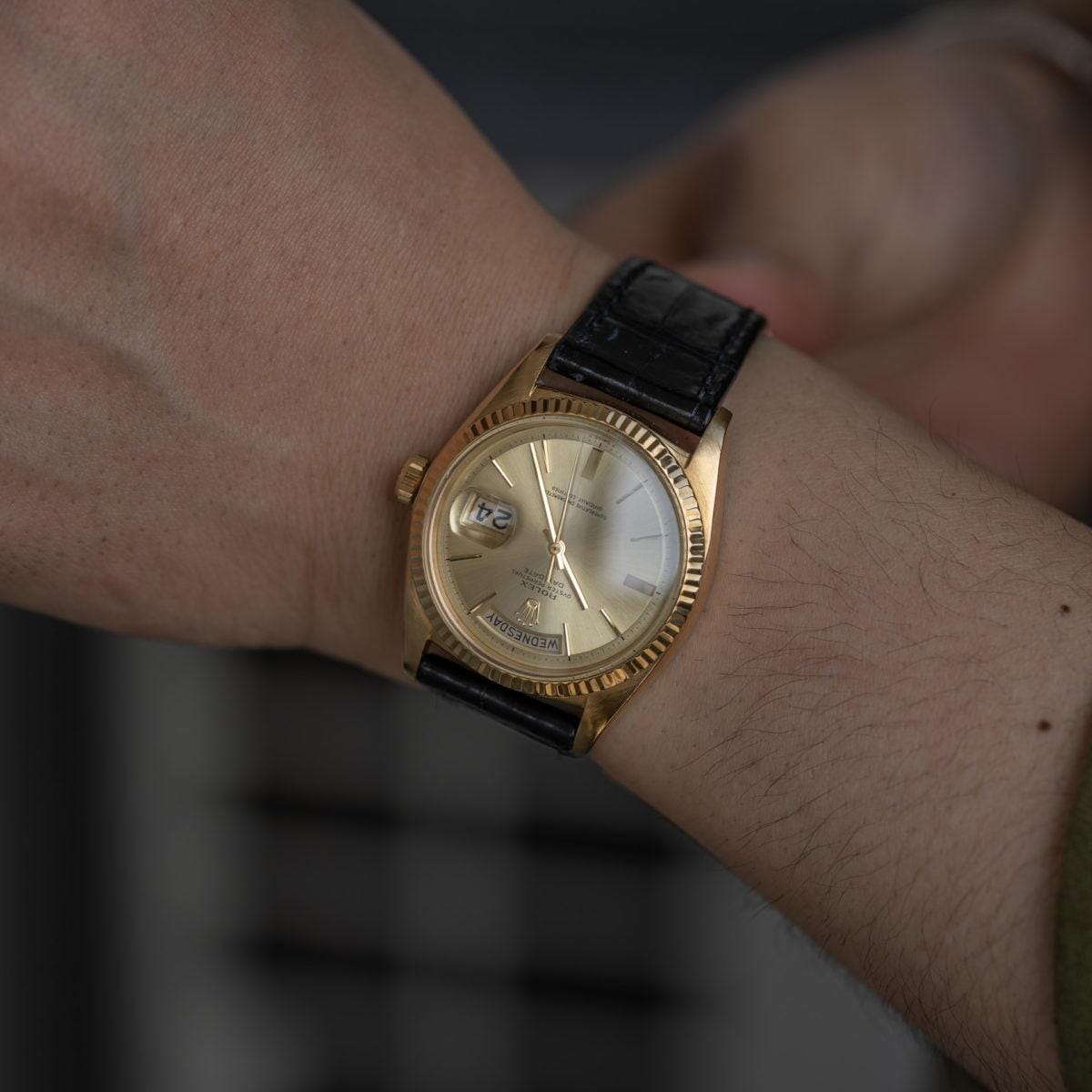 ROLEX Day Date 1803/8 YG 1960s - Arbitro