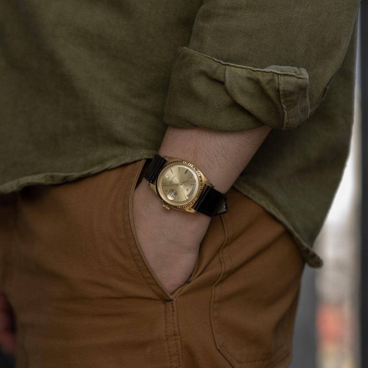 ROLEX Day Date 1803/8 YG 1960s - Arbitro