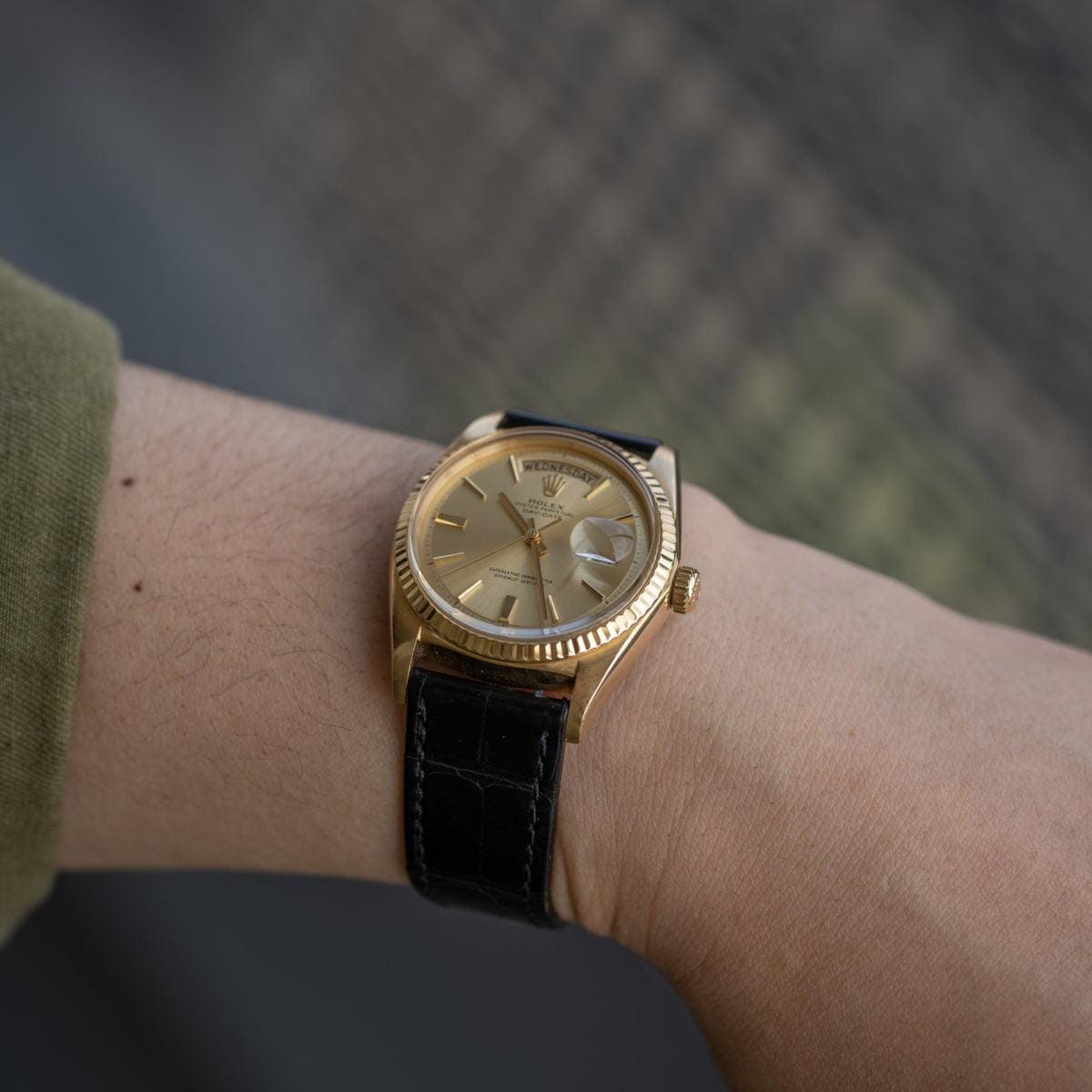 ROLEX Day Date 1803/8 YG 1960s - Arbitro