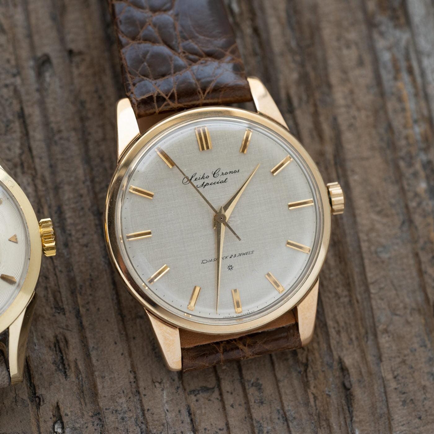 SEIKO Cronos Special Linen Dial 1960s - Arbitro