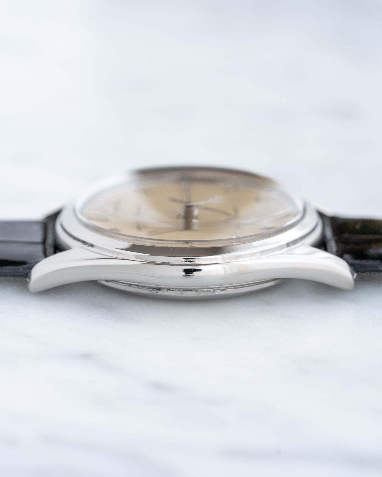 オーデマ ピゲ ラウンド スティール 自動巻き オパーリンダイアル Watch AUDEMARS PIGUET