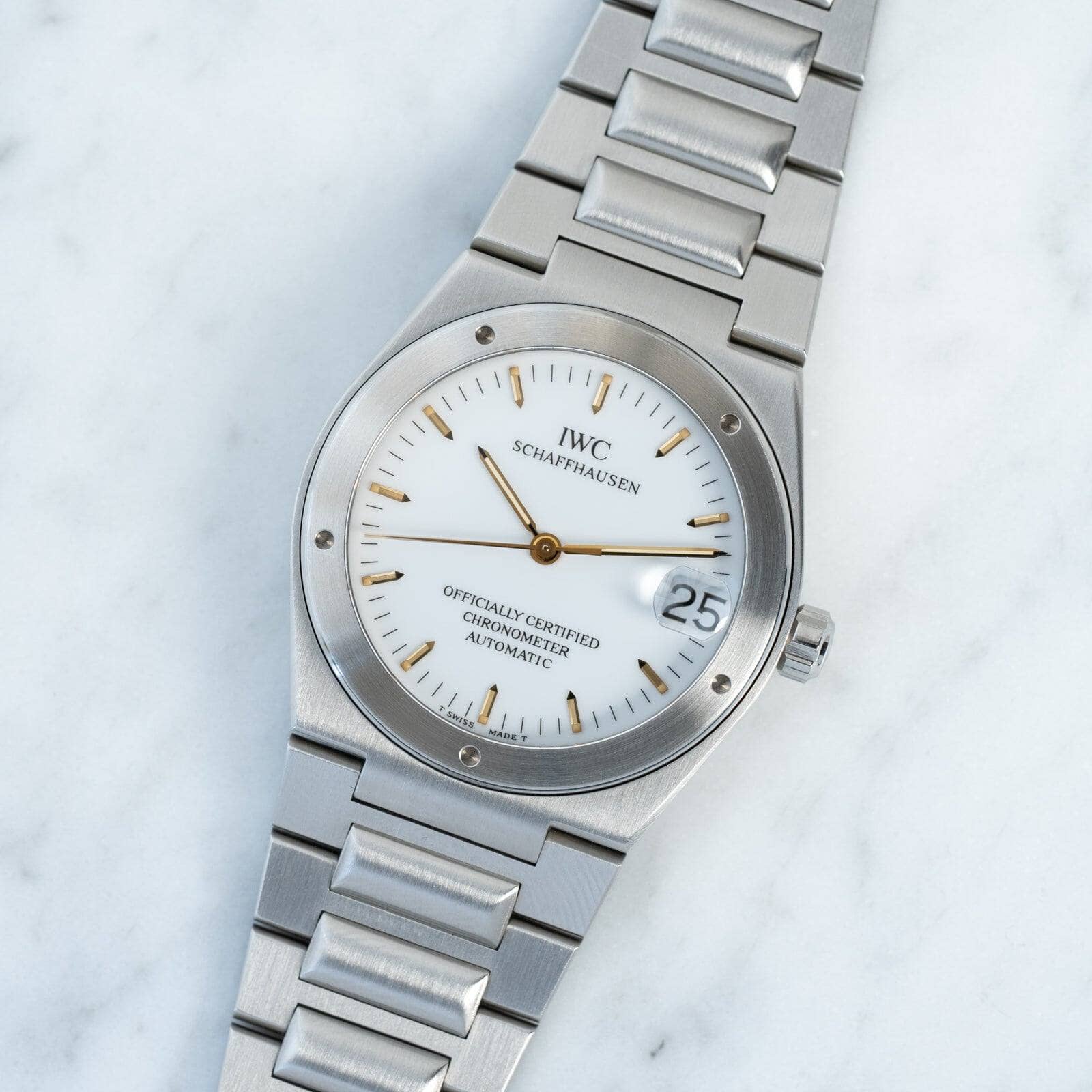 IWC インヂュニア 3521 ホワイト - Arbitro