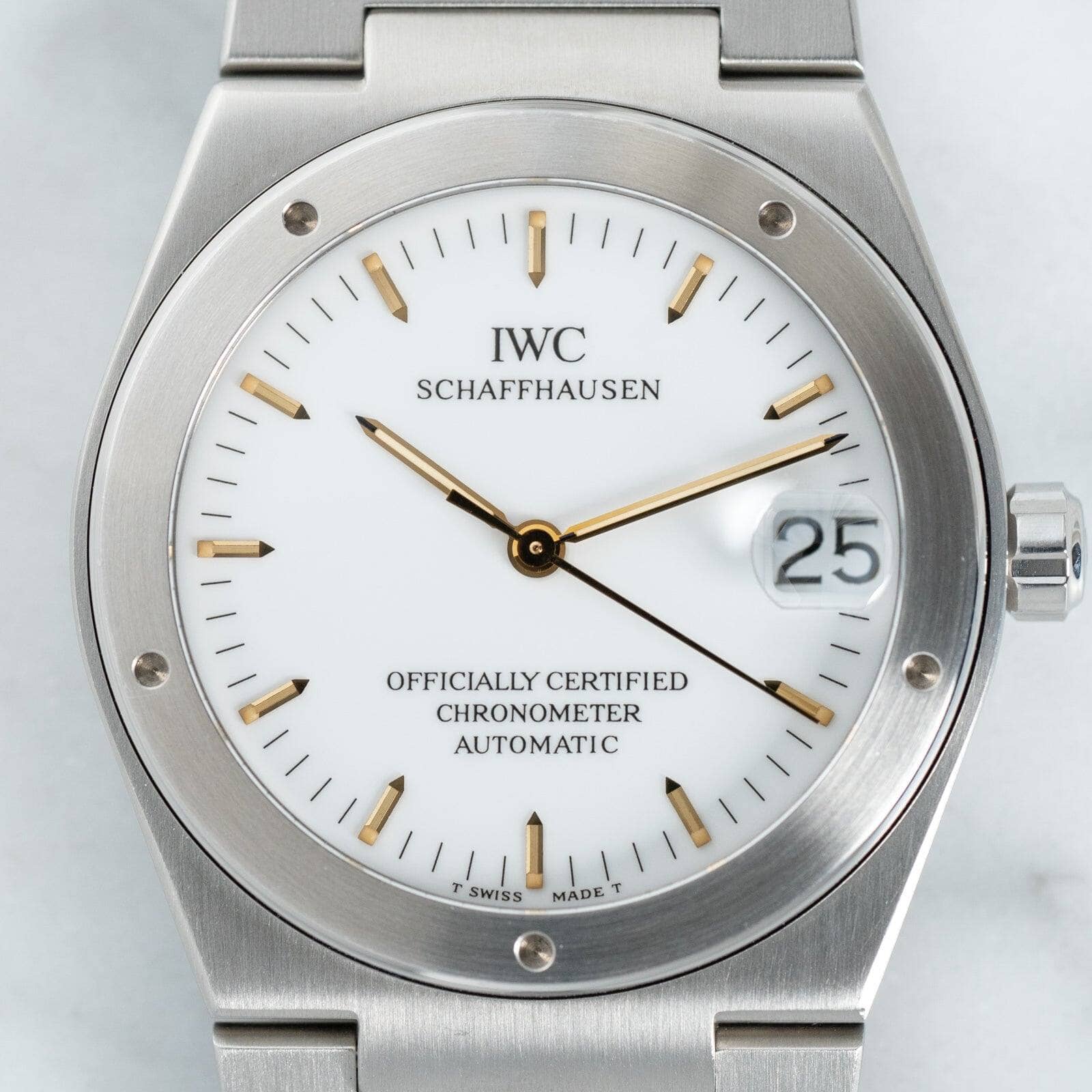 IWC インヂュニア 3521 ホワイト - Arbitro