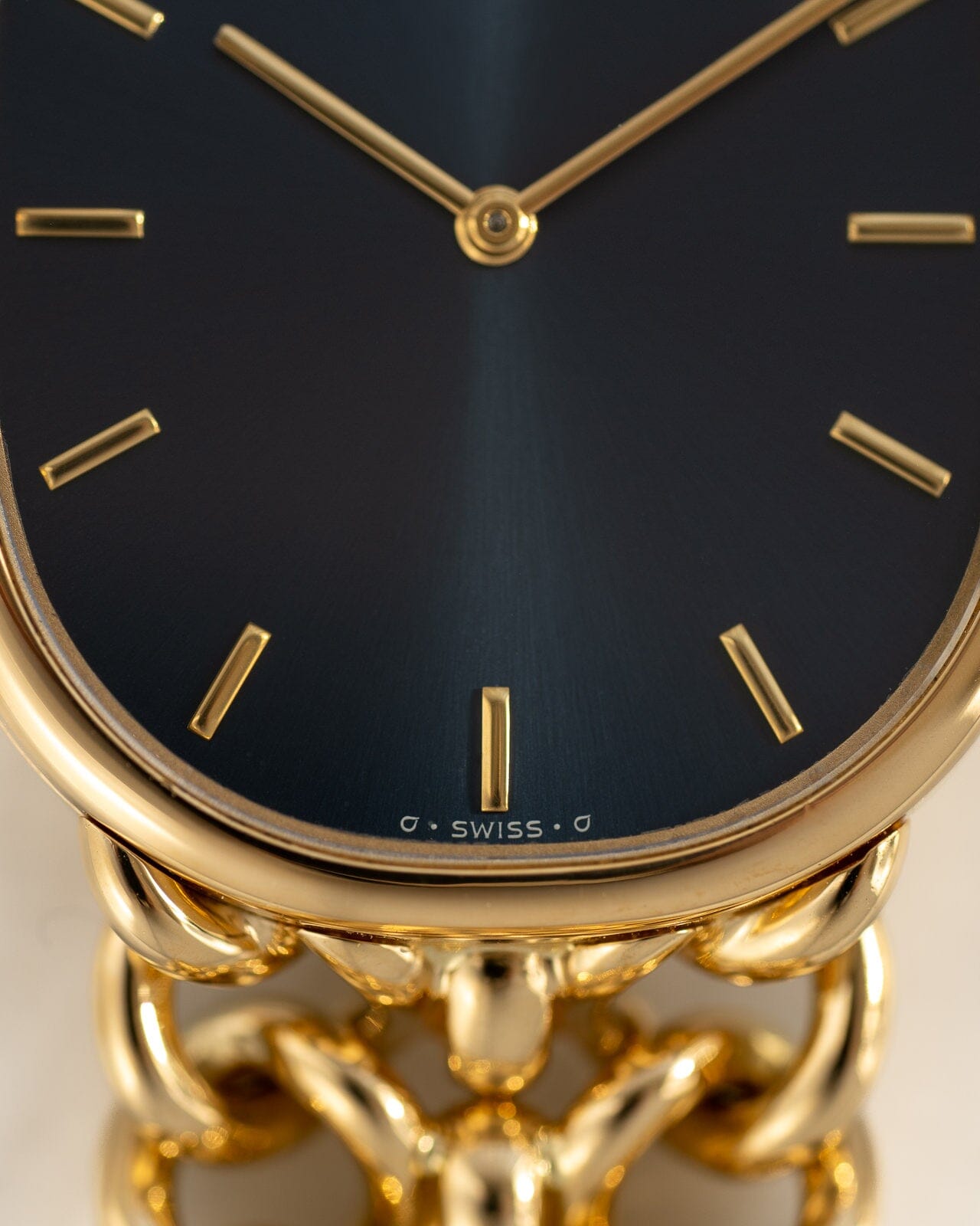 パテック フィリップ ゴールデンエリプス 3848 YG ブルーシグマダイアル Watch PATEK PHILIPPE