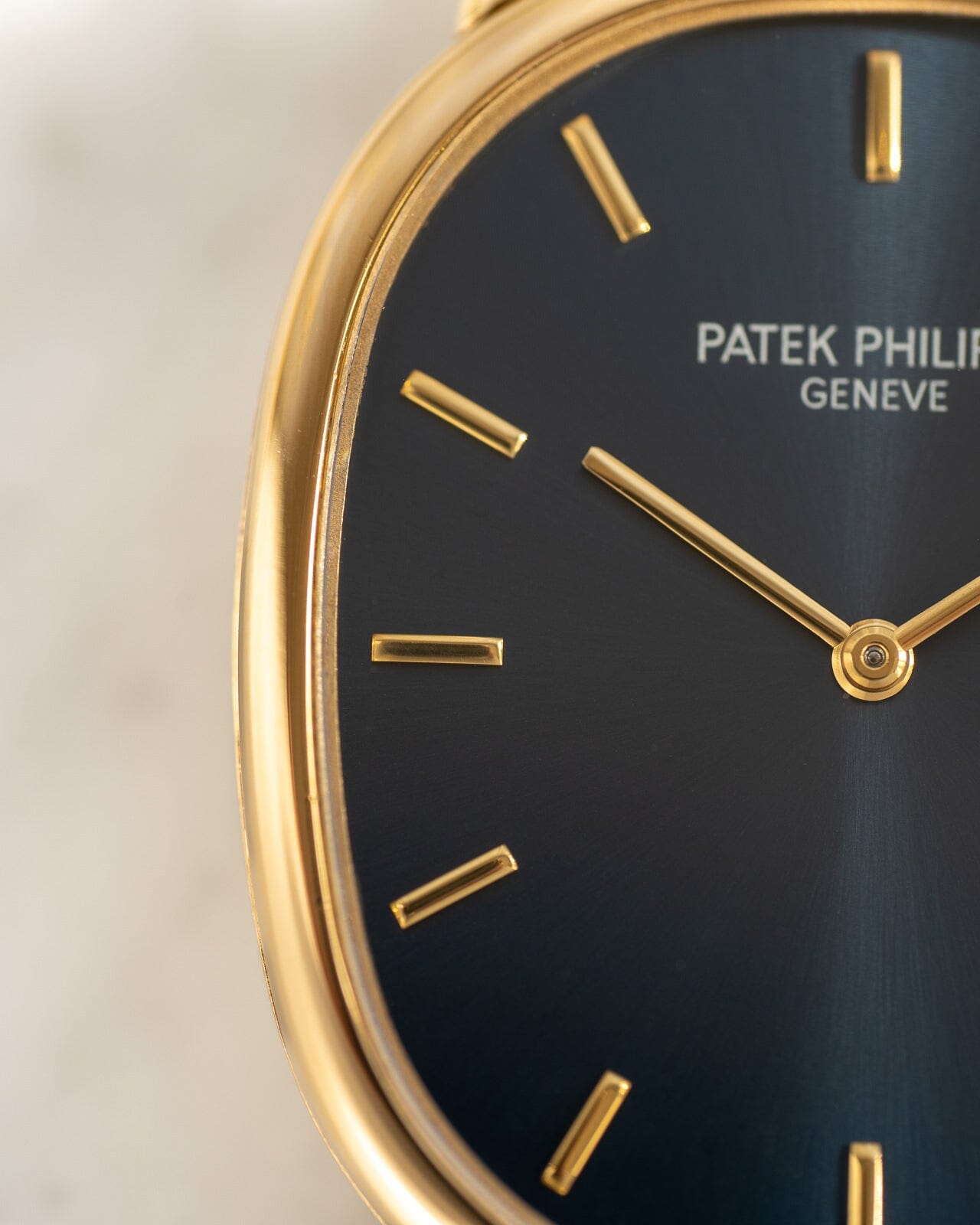 パテック フィリップ ゴールデンエリプス 3848 YG ブルーシグマダイアル Watch PATEK PHILIPPE