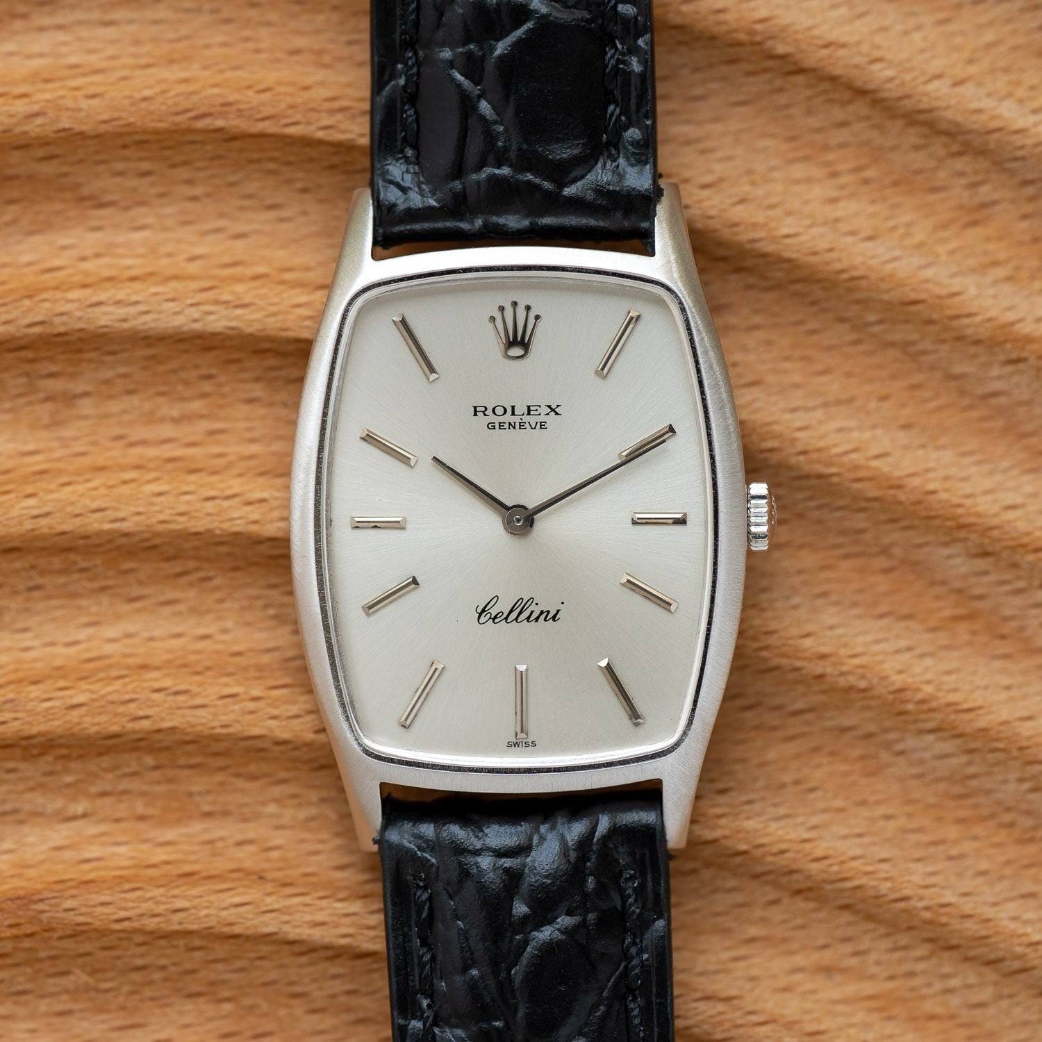 ROLEX Cellini 3807 WG Silver Dial - Arbitro