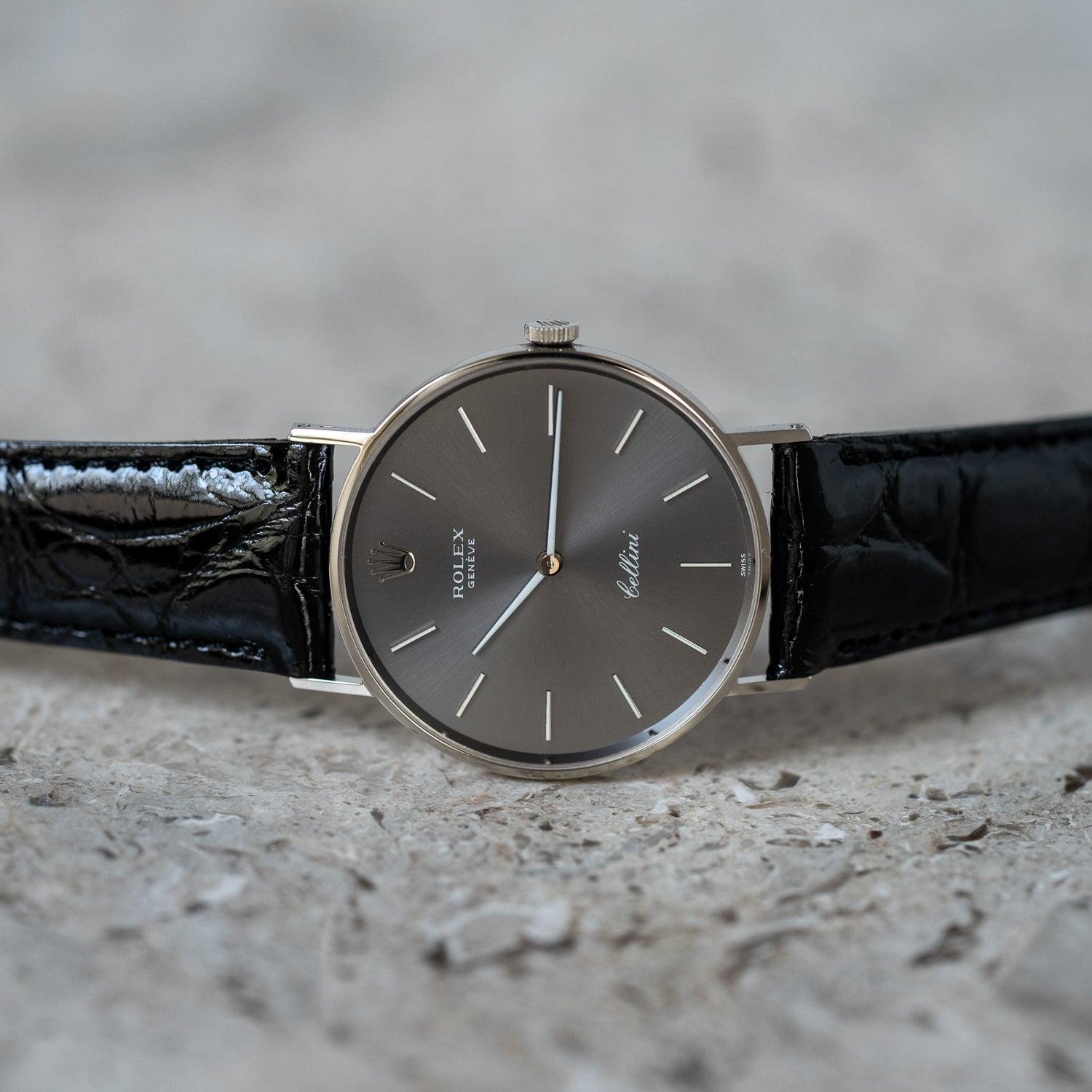 ロレックス チェリーニ ラウンド グレーダイアル / Cellini 3833 WG Grey Dia l- Arbitro