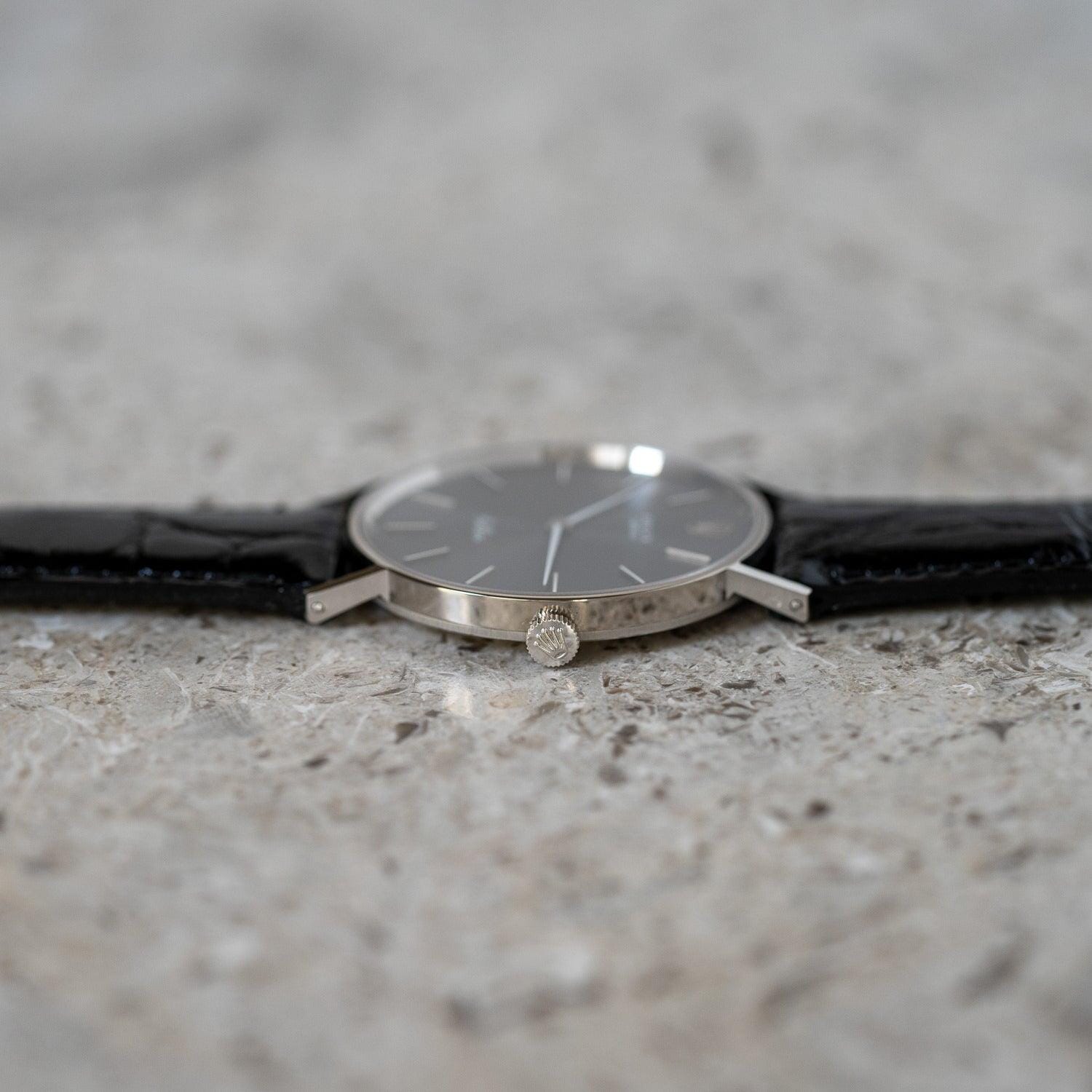 ROLEX Cellini 3833 WG Grey Dial - Arbitro