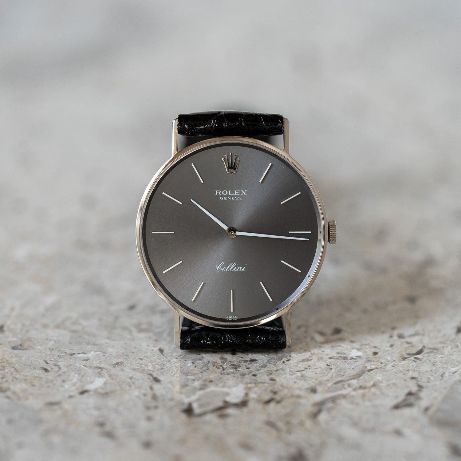 ROLEX Cellini 3833 WG Grey Dial - Arbitro