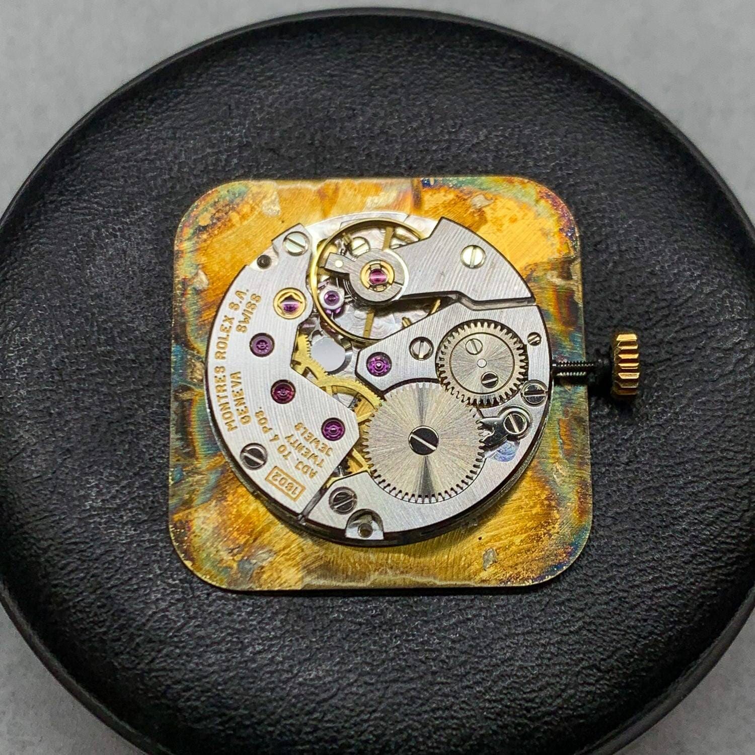 ROLEX Cellini 4135 YG Champagne Dial - Arbitro