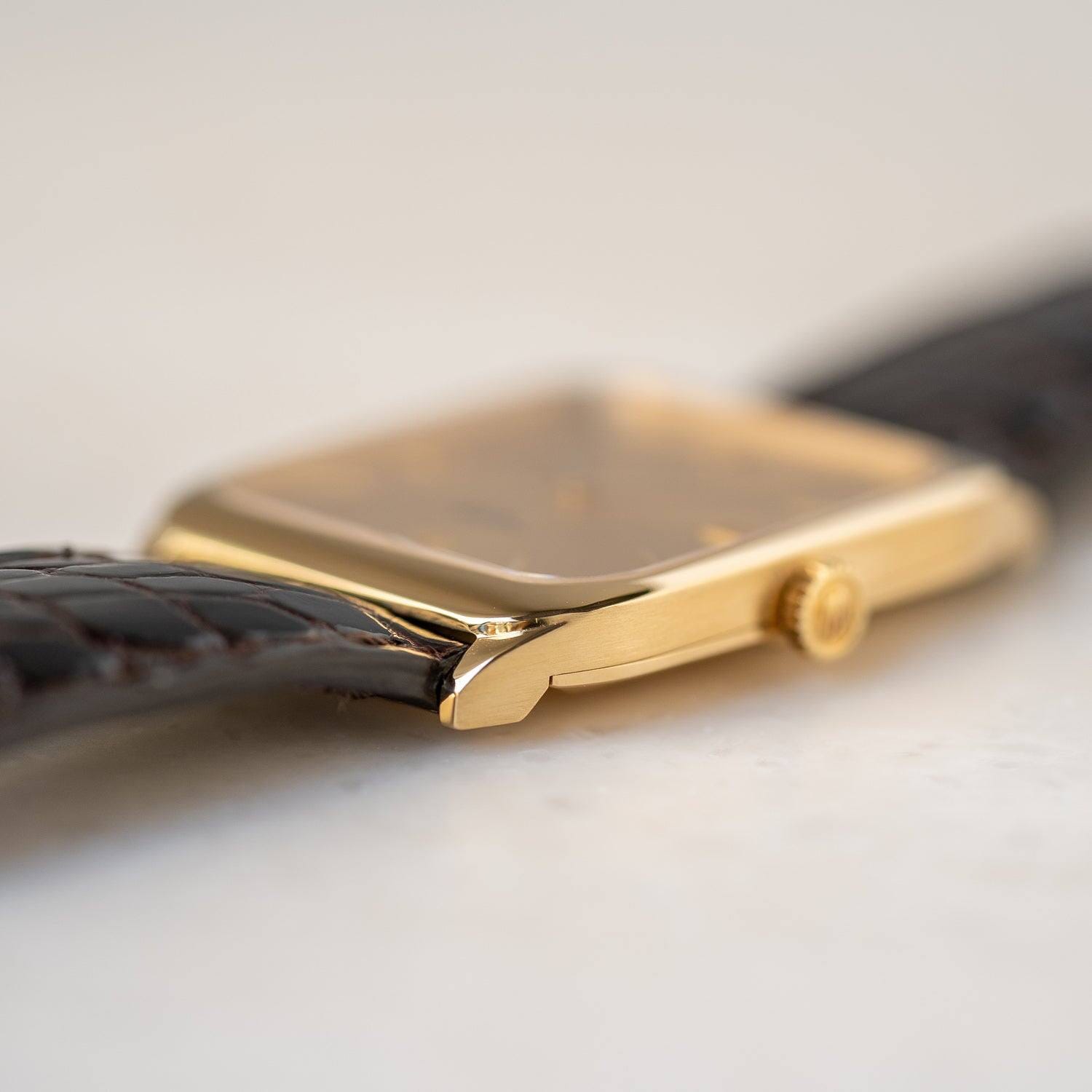 ROLEX Cellini 4135 YG Champagne Dial - Arbitro