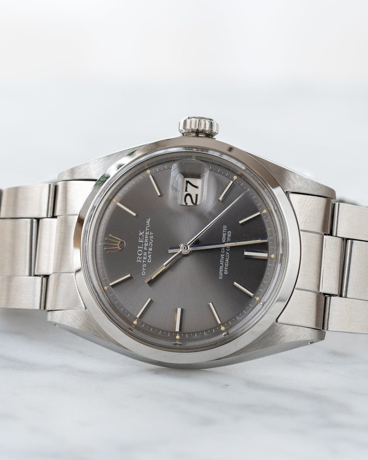 ロレックス デイトジャスト 1600 グレーダイアル Watch ROLEX