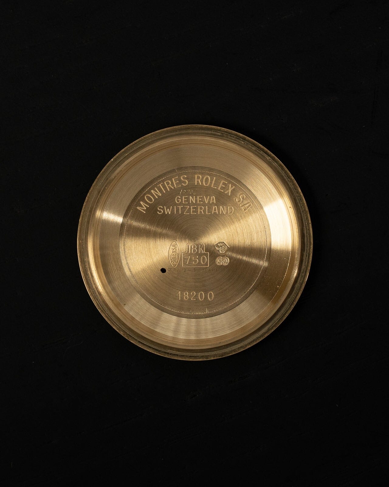 ロレックス デイデイト 18238 YG シルバースモールローマン Watch ROLEX