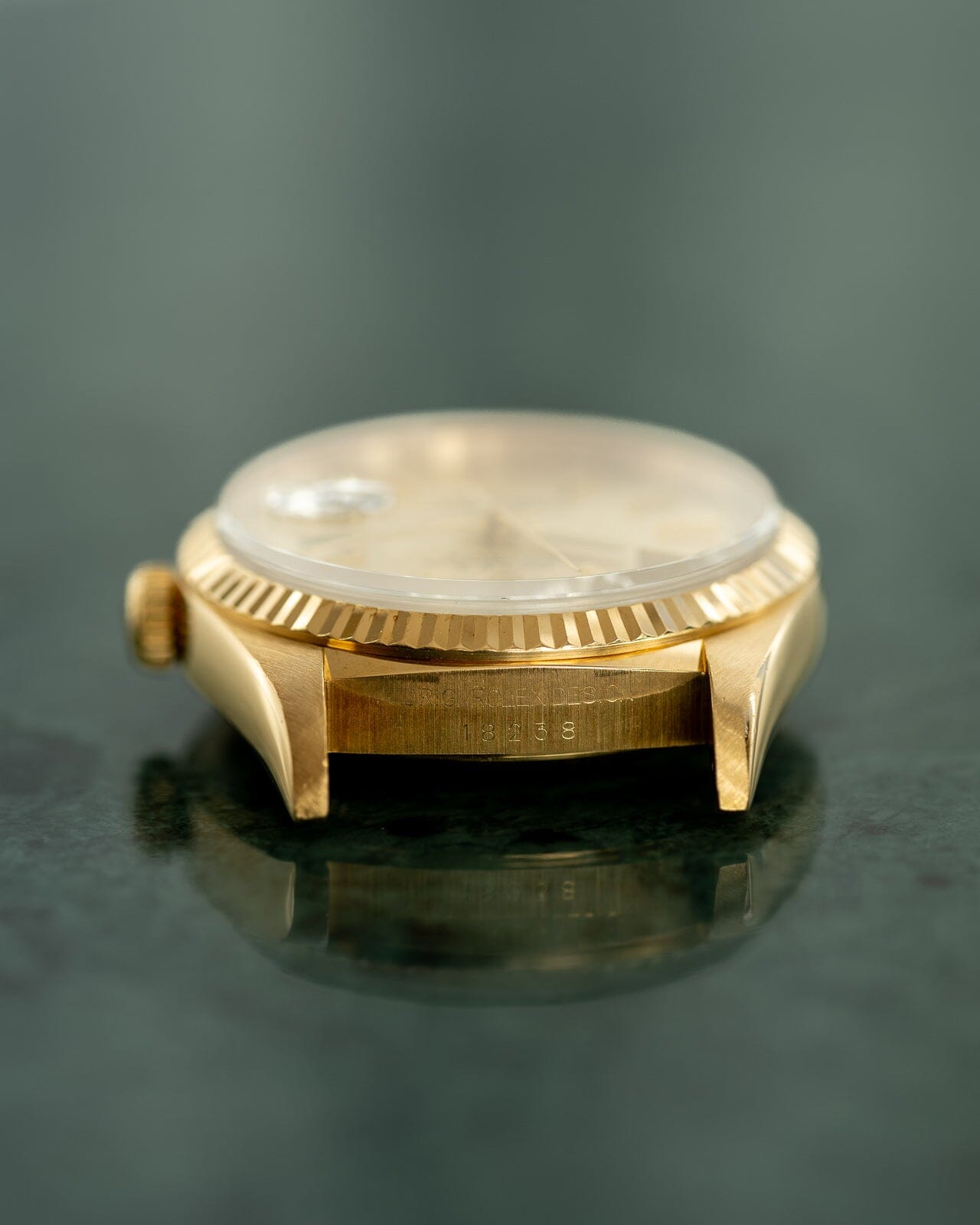 ロレックス デイデイト 18238 YG シルバースモールローマン Watch ROLEX