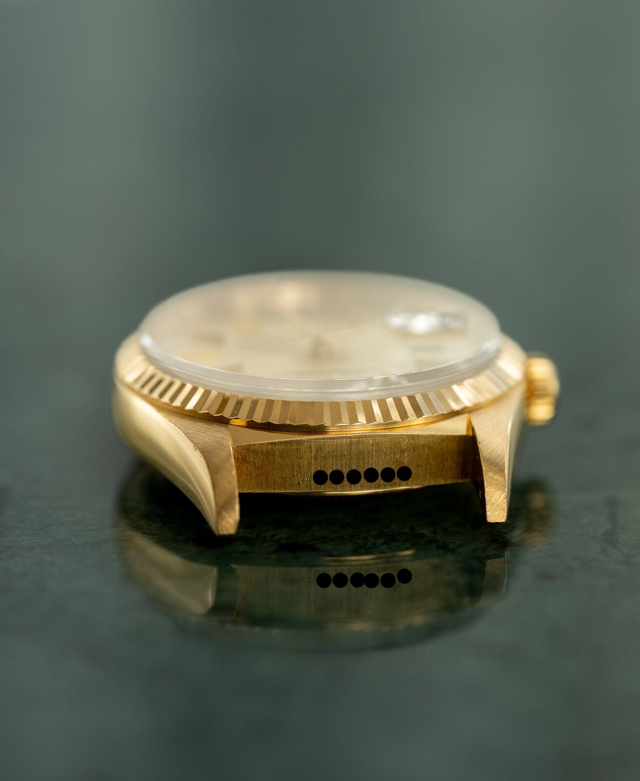 ロレックス デイデイト 18238 YG シルバースモールローマン Watch ROLEX