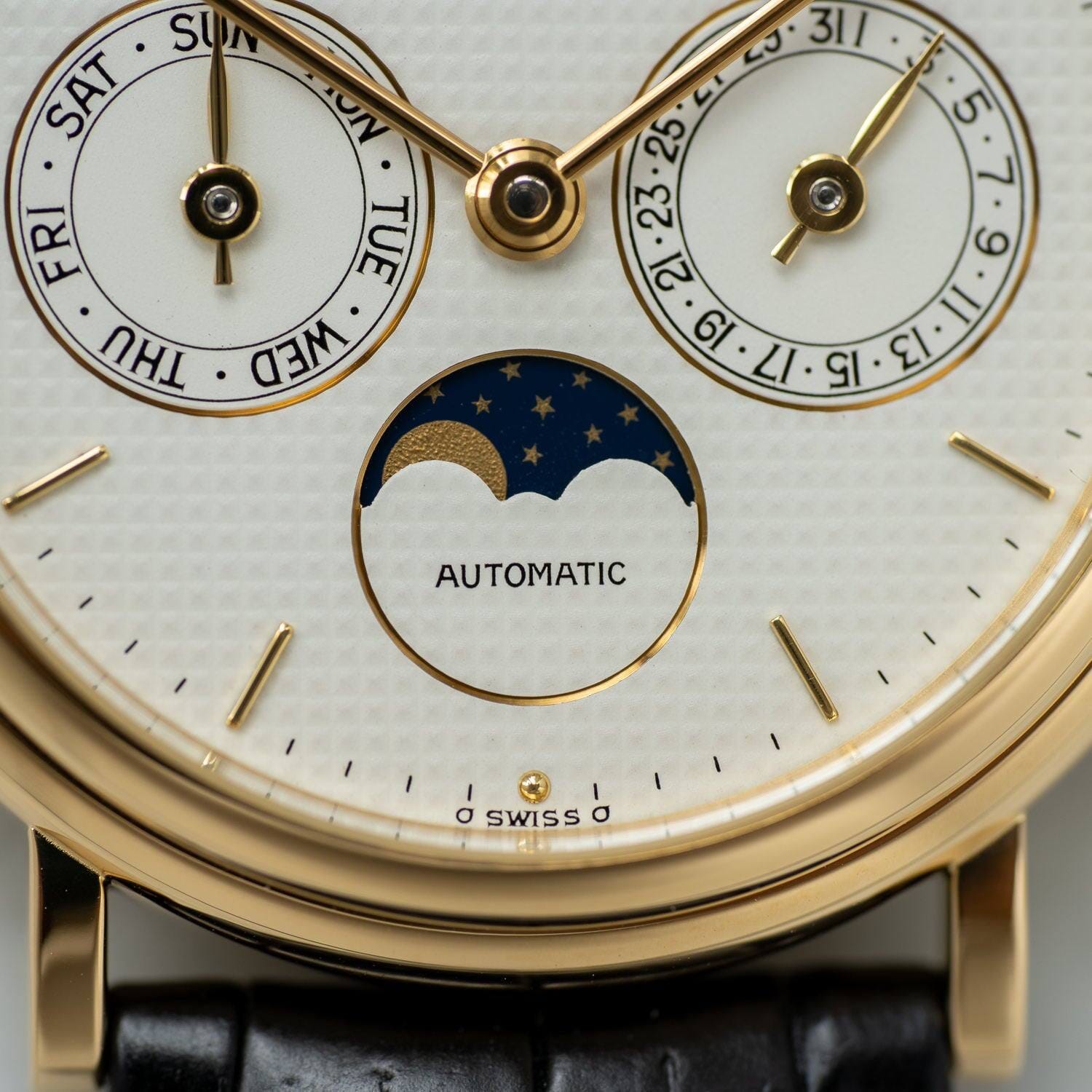 VACHERON CONSTANTIN 47009 YG Day Date Moon Phase - Arbitro