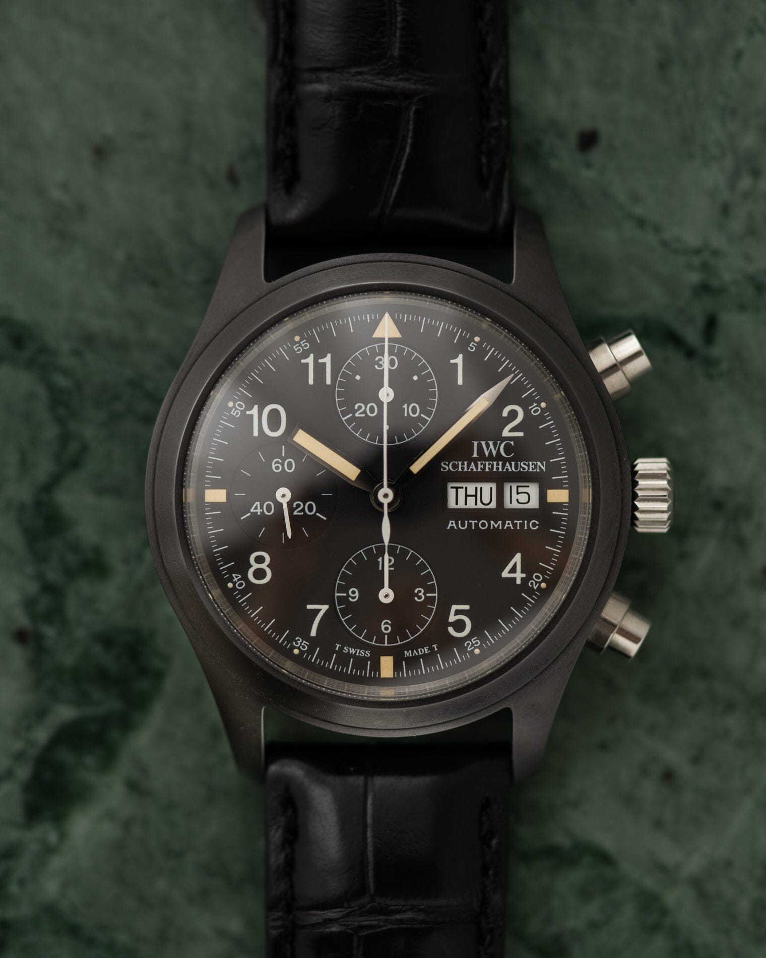 Iwc 3705 ceramic chronograph hotsell