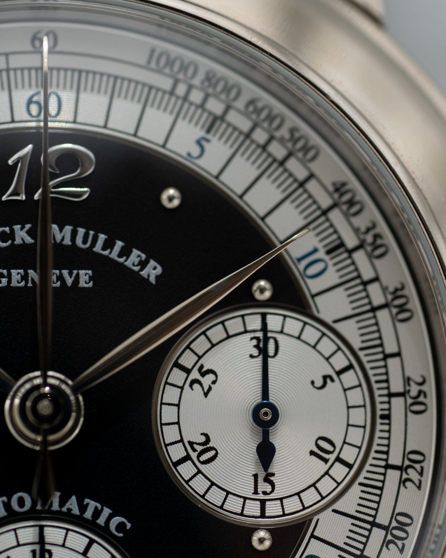 Franck Muller 7000CC クロノグラフ WG ブラック 箱保証書付き Watch FRACK MULLER 